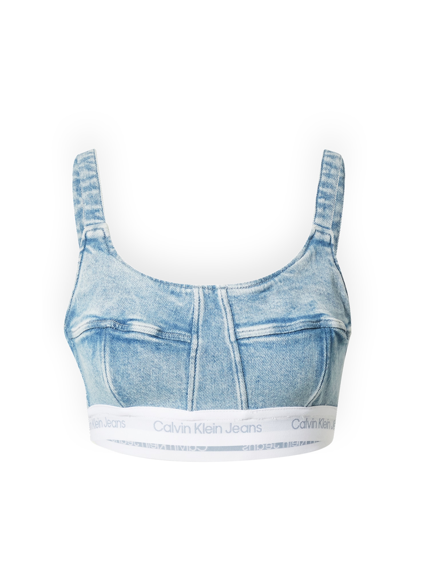 Calvin Klein Jeans Top  kék farmer