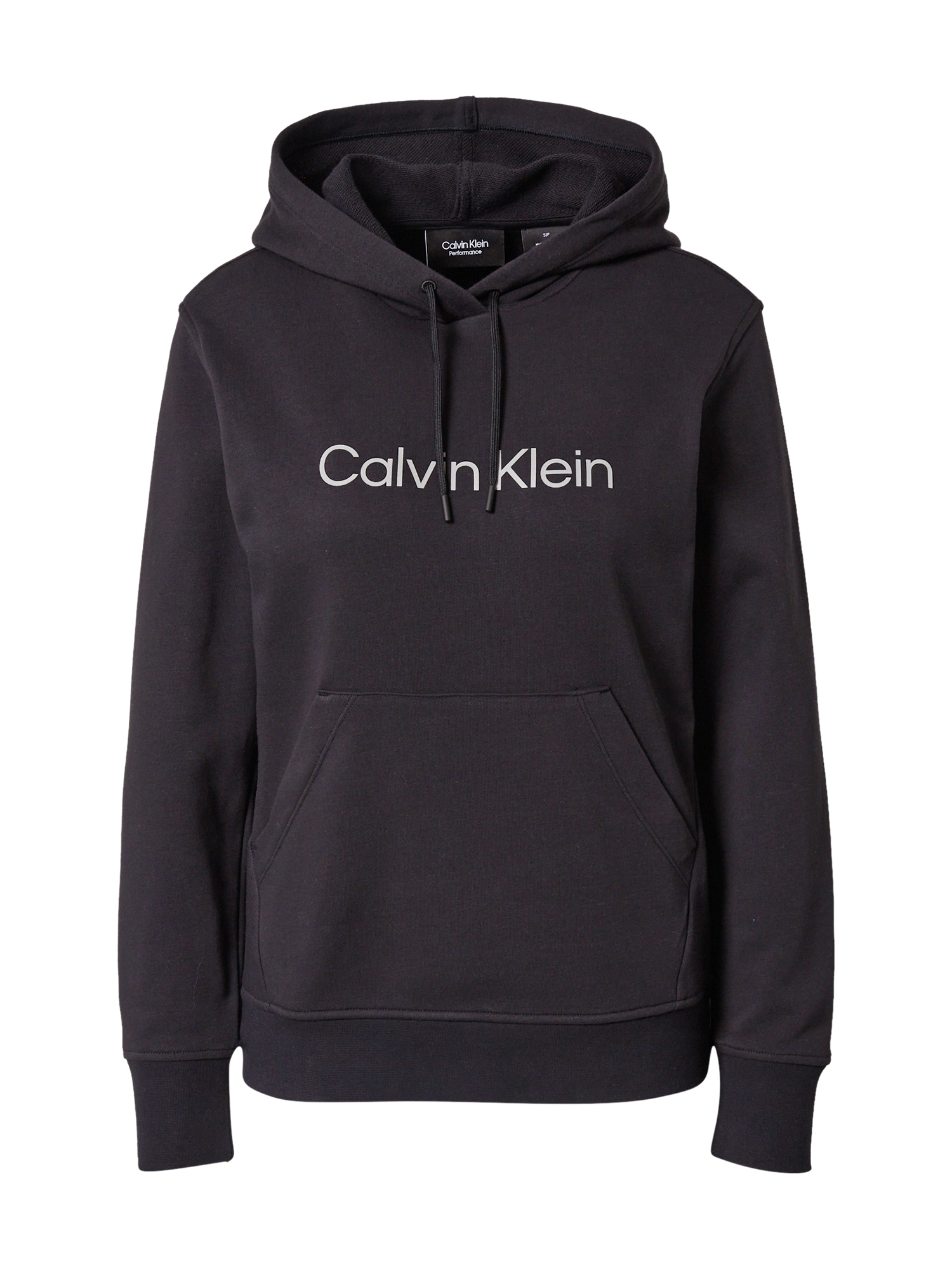 Calvin Klein Performance Sport szabadidős felsők  fekete / világosszürke