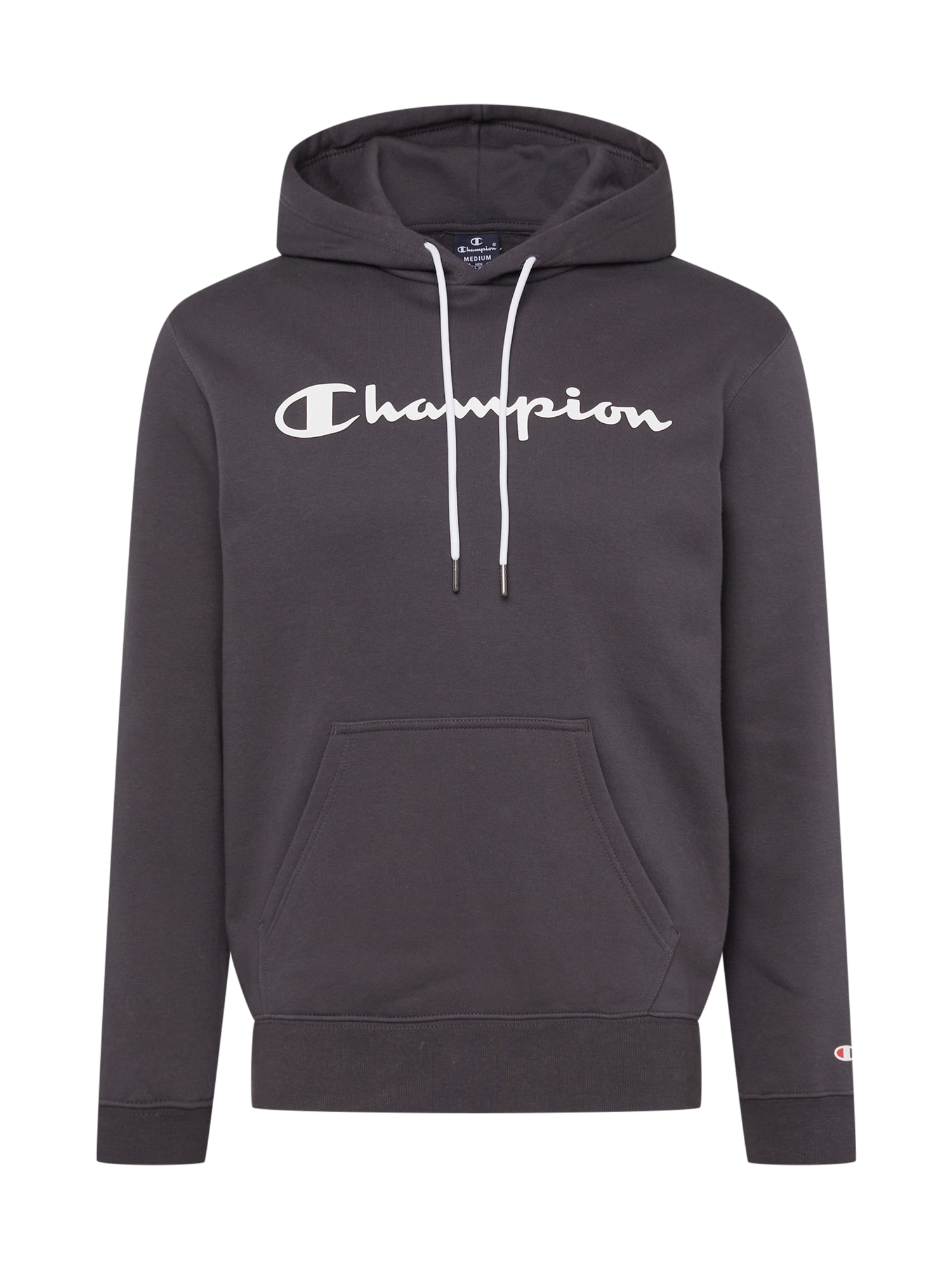 Champion Authentic Athletic Apparel Tréning póló  sötétszürke / fehér