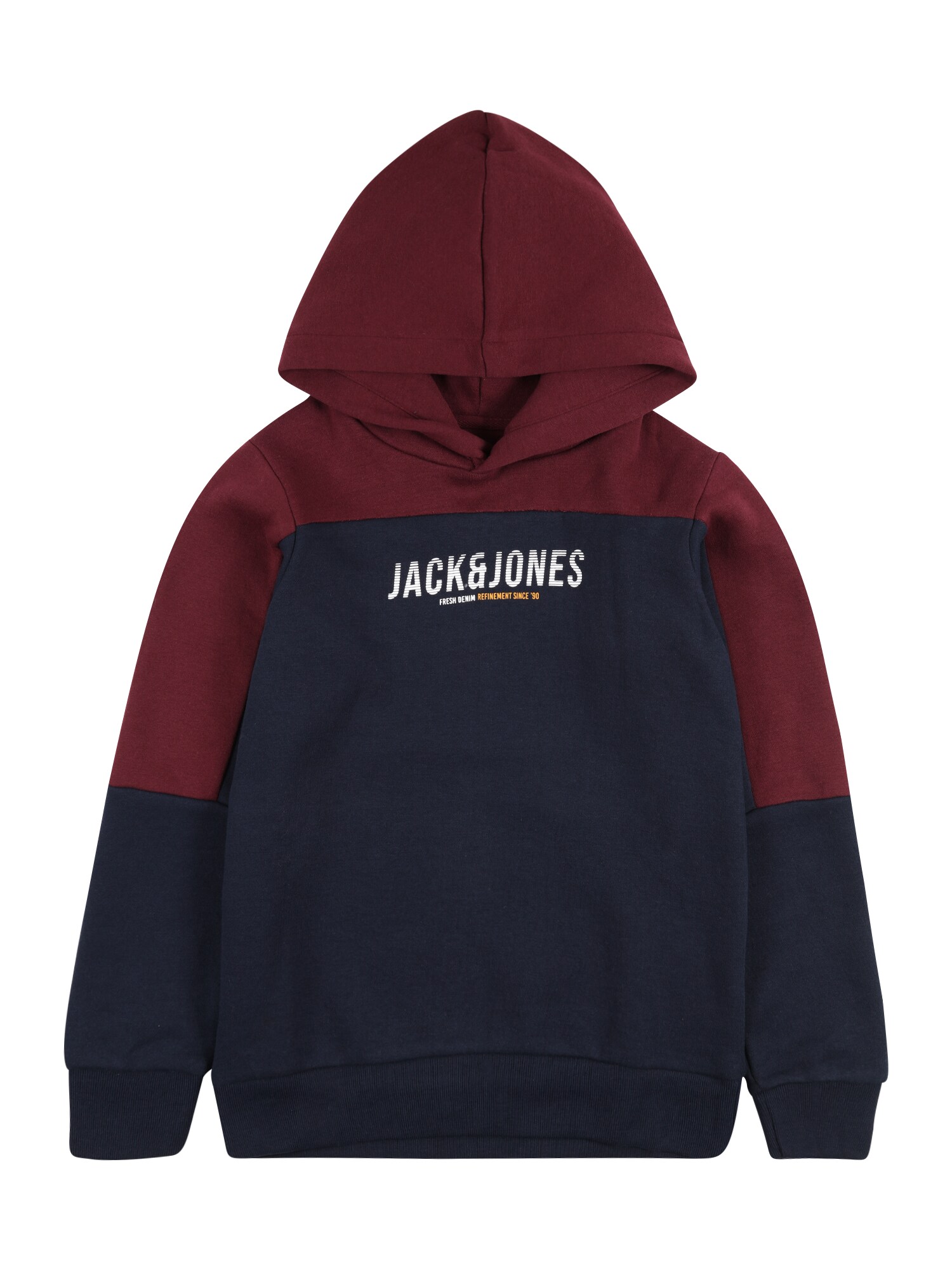 Jack & Jones Junior Tréning póló  tengerészkék / fehér / borvörös