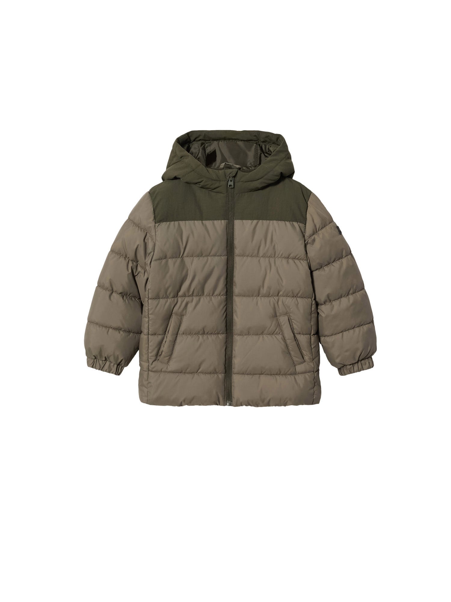 MANGO KIDS Téli dzseki 'Amerbloc'  khaki / olíva