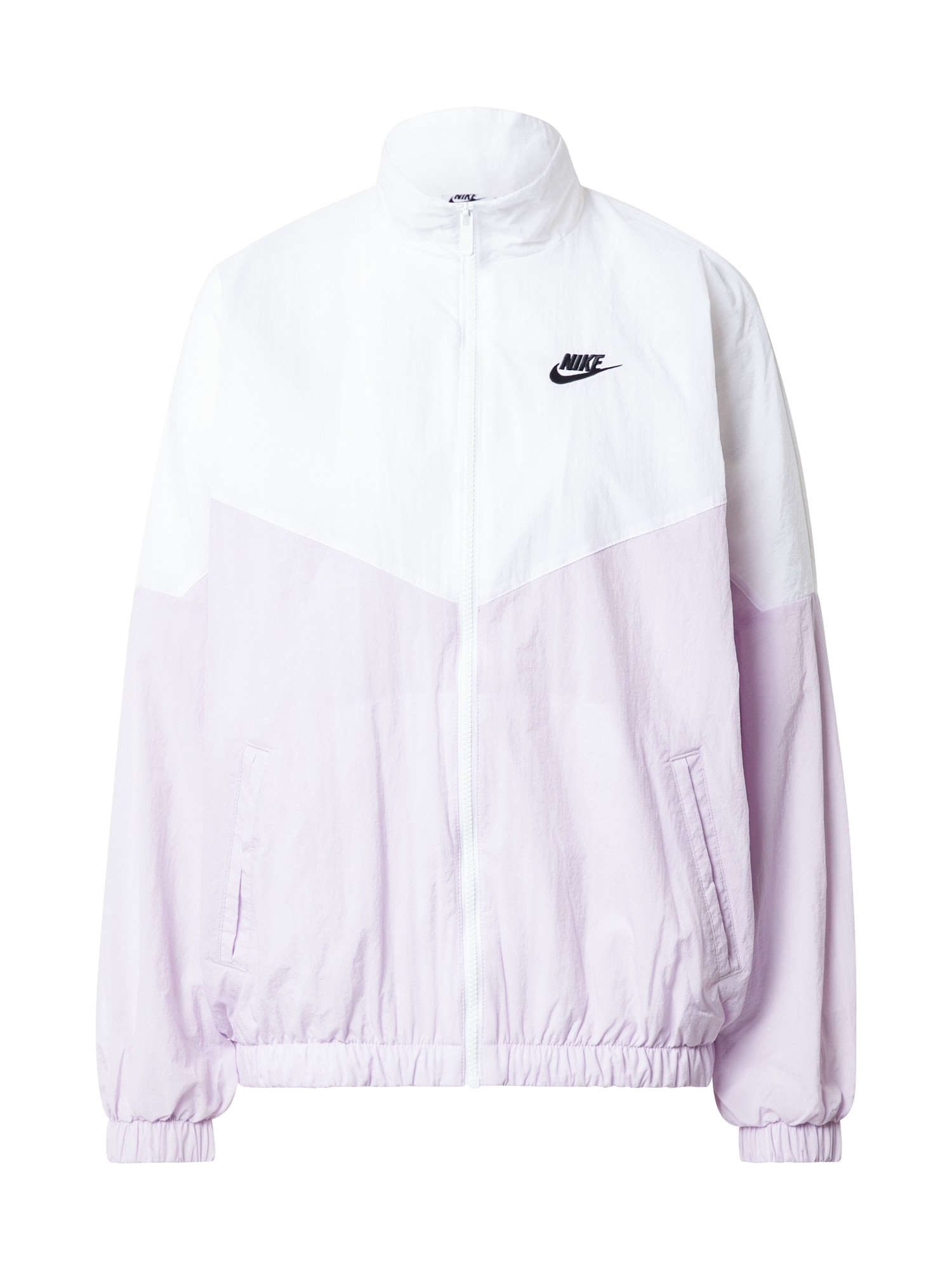 Nike Sportswear Átmeneti dzseki  rózsaszín / fehér / fekete