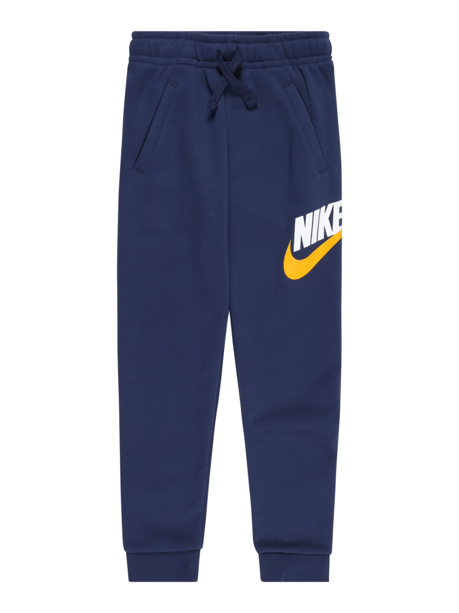 Nike Sportswear Nadrág  tengerészkék / fehér / narancs