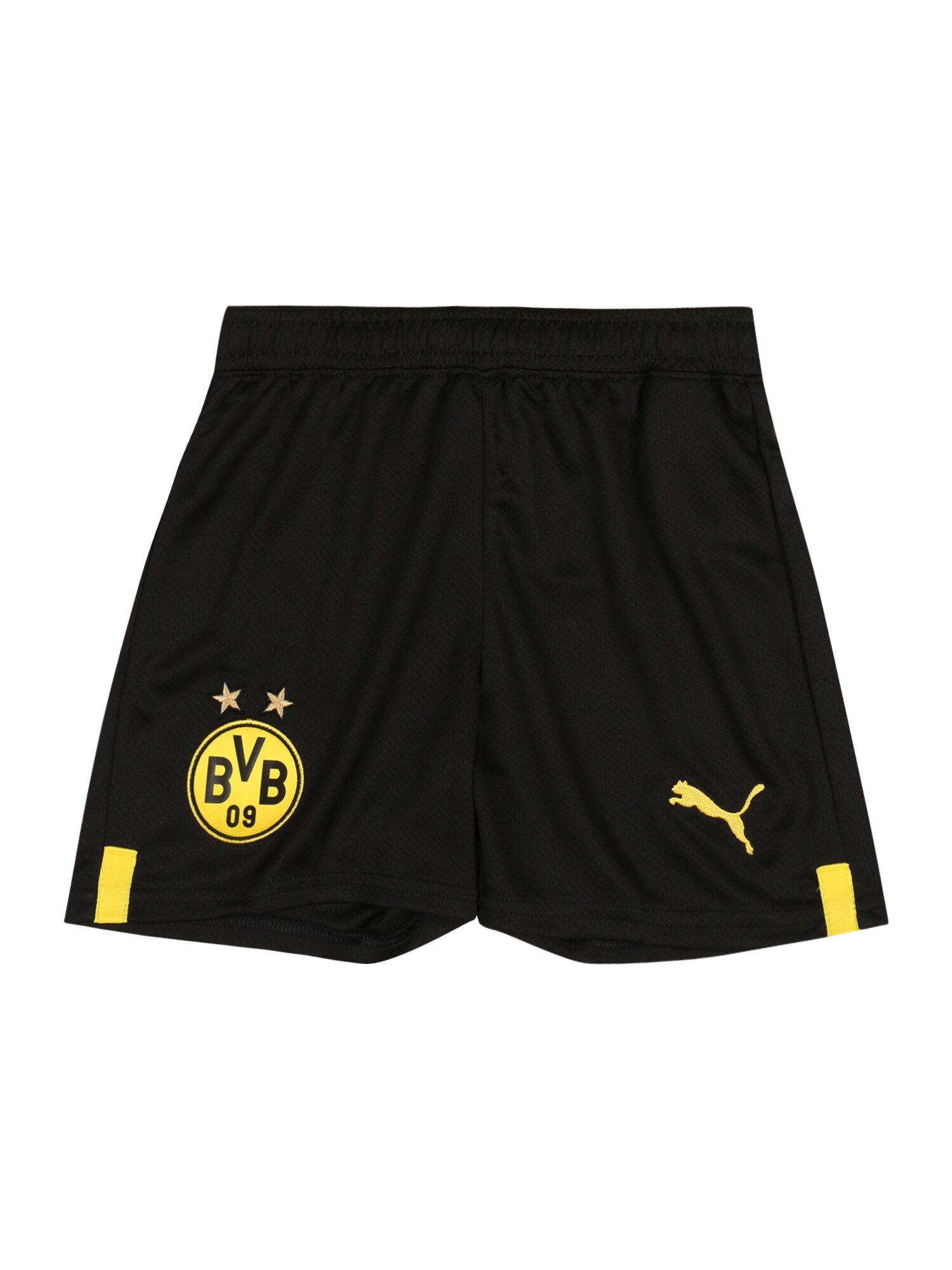 PUMA Sportnadrágok 'Borussia Dortmund 22/2023'  fekete / sárga