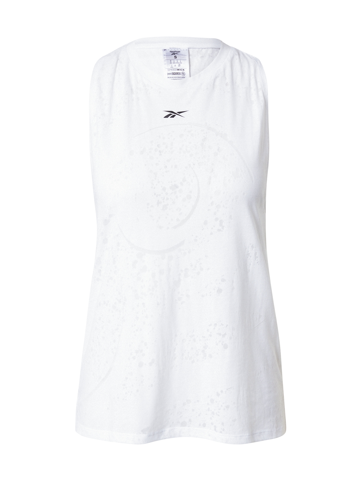 Reebok Sport Sport top  fehér / fekete