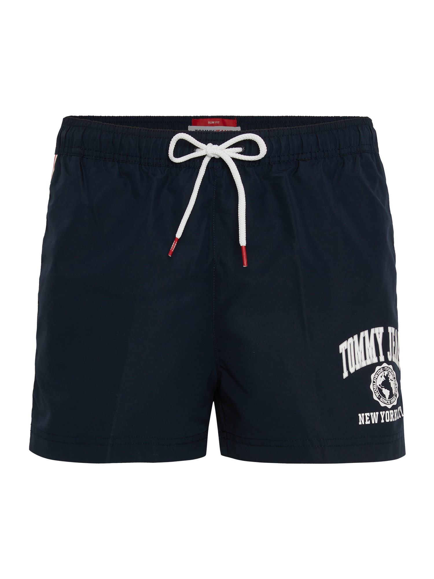 Tommy Hilfiger Underwear Rövid fürdőnadrágok  fehér / tengerészkék