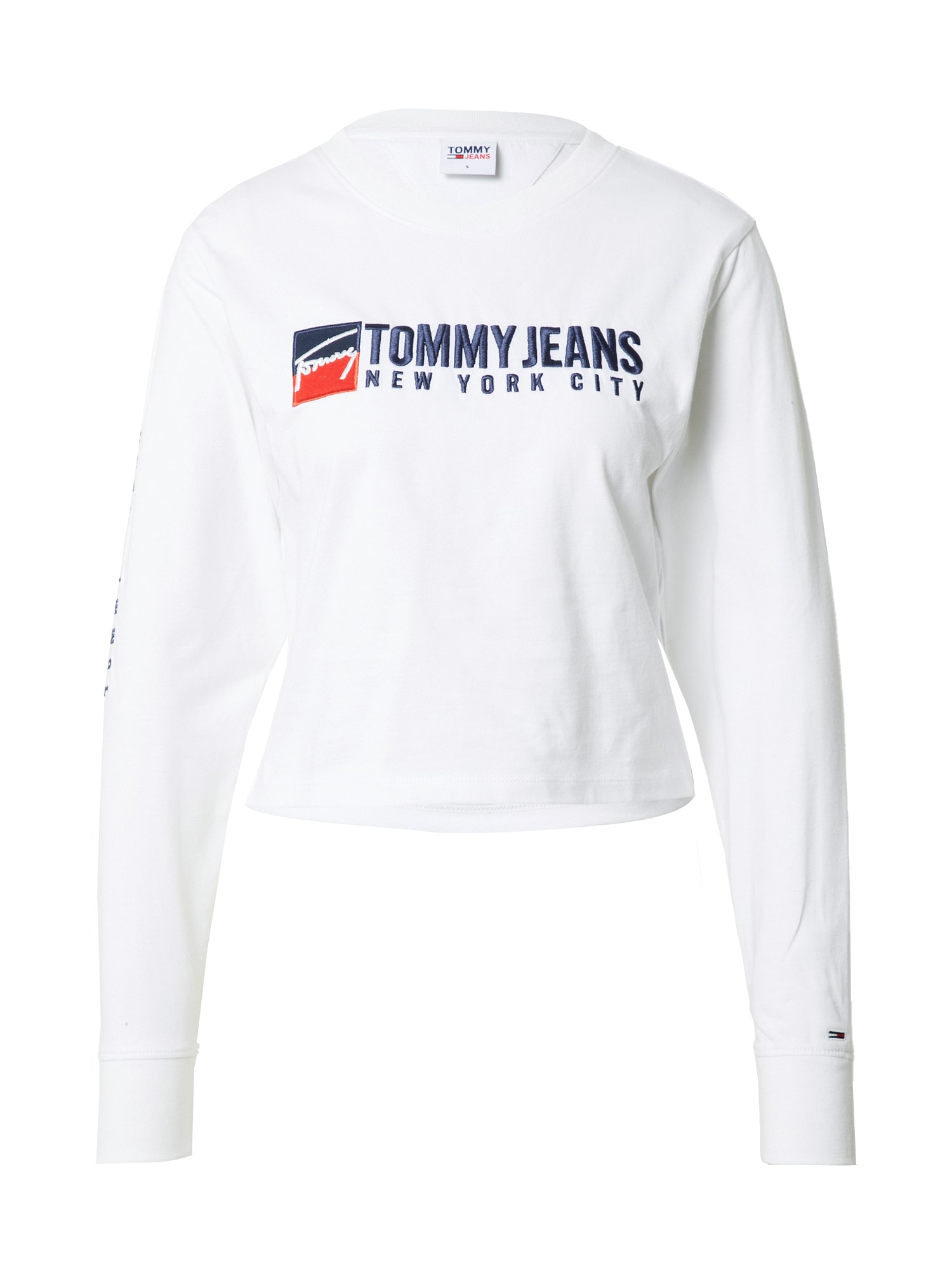 Tommy Jeans Póló  fehér / piros / tengerészkék