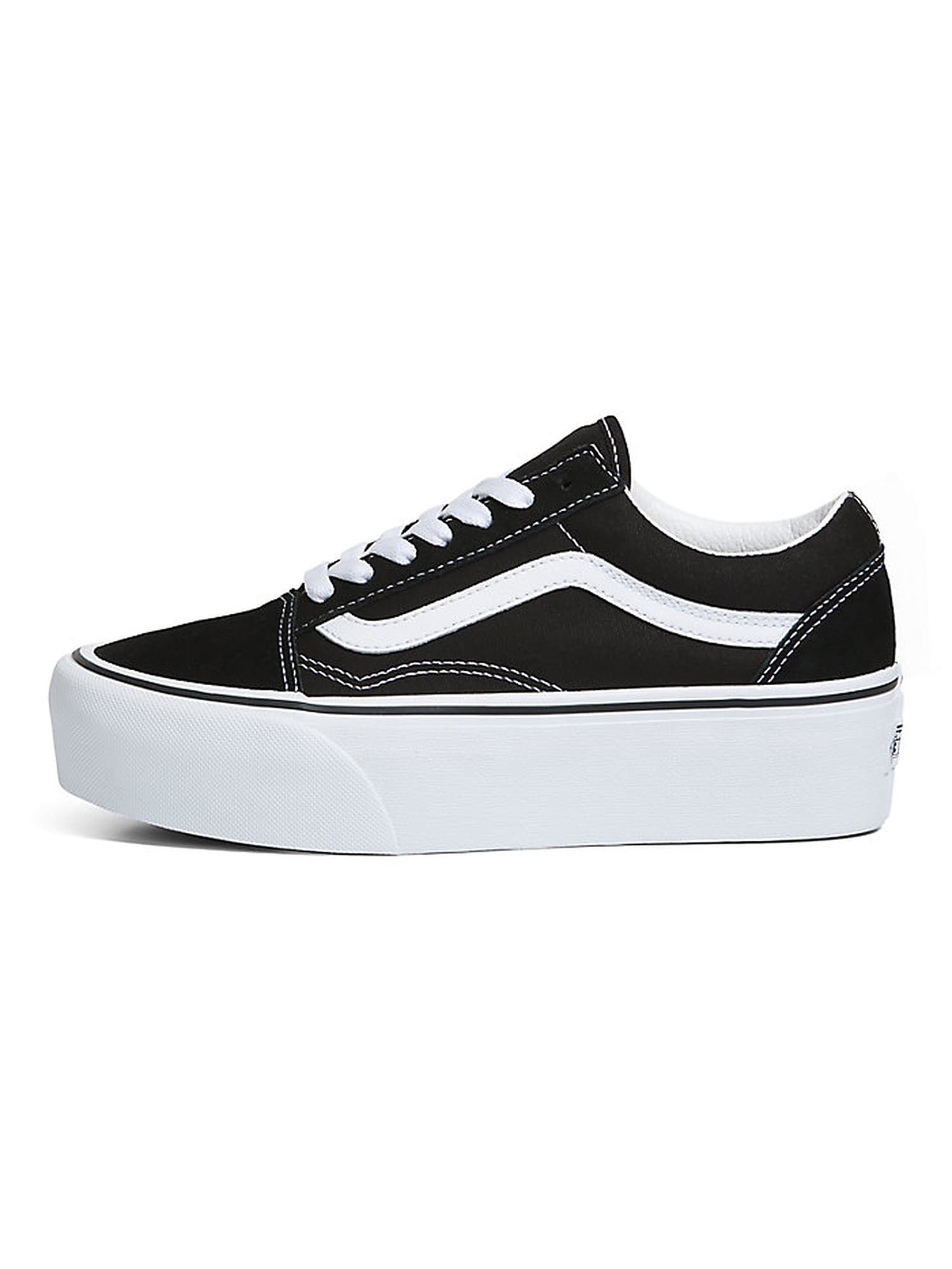 VANS Rövid szárú edzőcipők 'Old Skool'  fekete / fehér