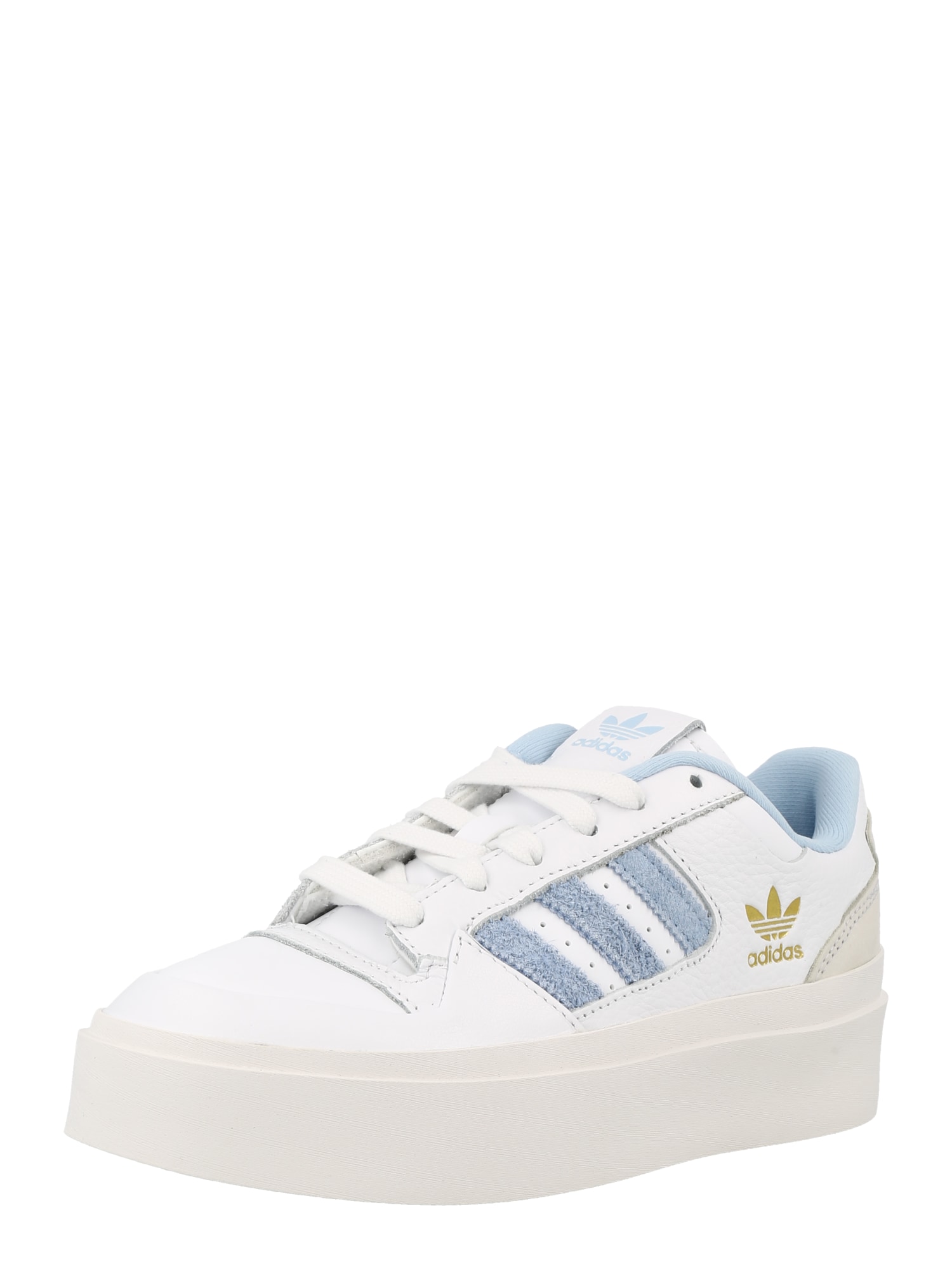 ADIDAS ORIGINALS Rövid szárú edzőcipők 'FORUM BONEGA'  fehér / világoskék / gitt / sárga