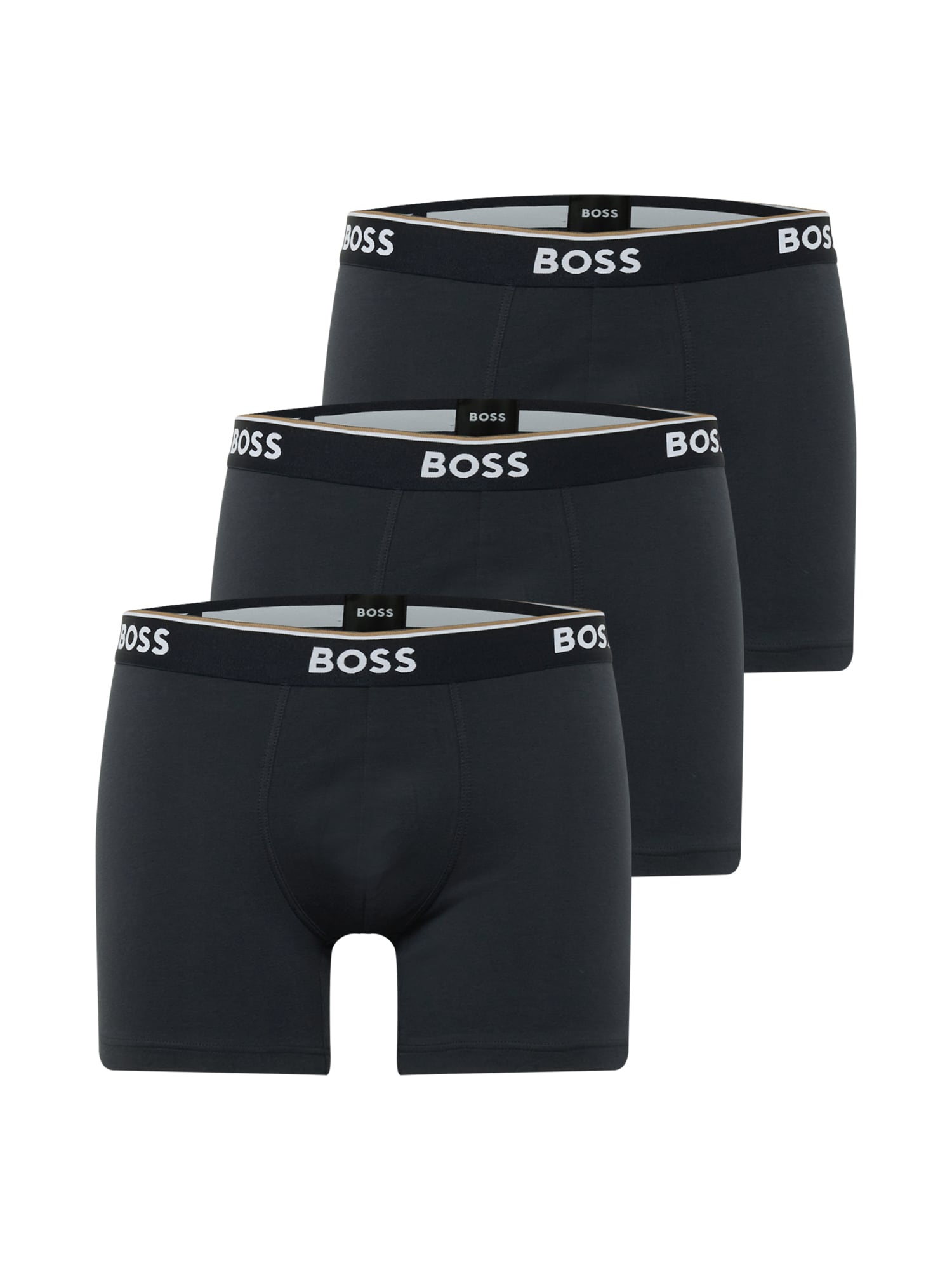 BOSS Black Boxeralsók  éjkék / fehér