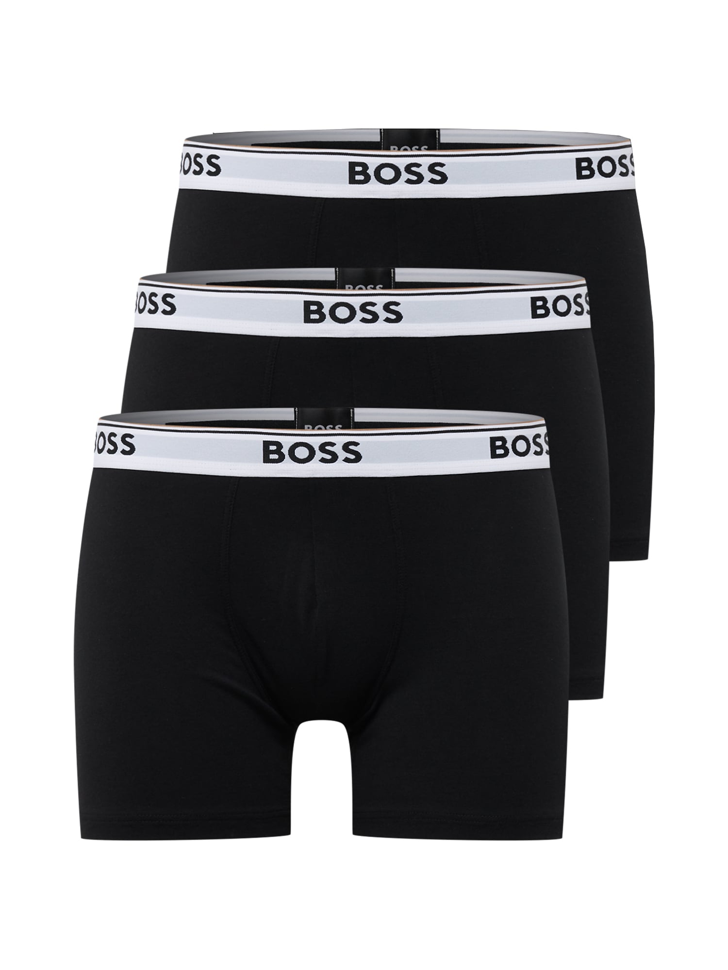 BOSS Black Boxeralsók  fekete / fehér / világosszürke