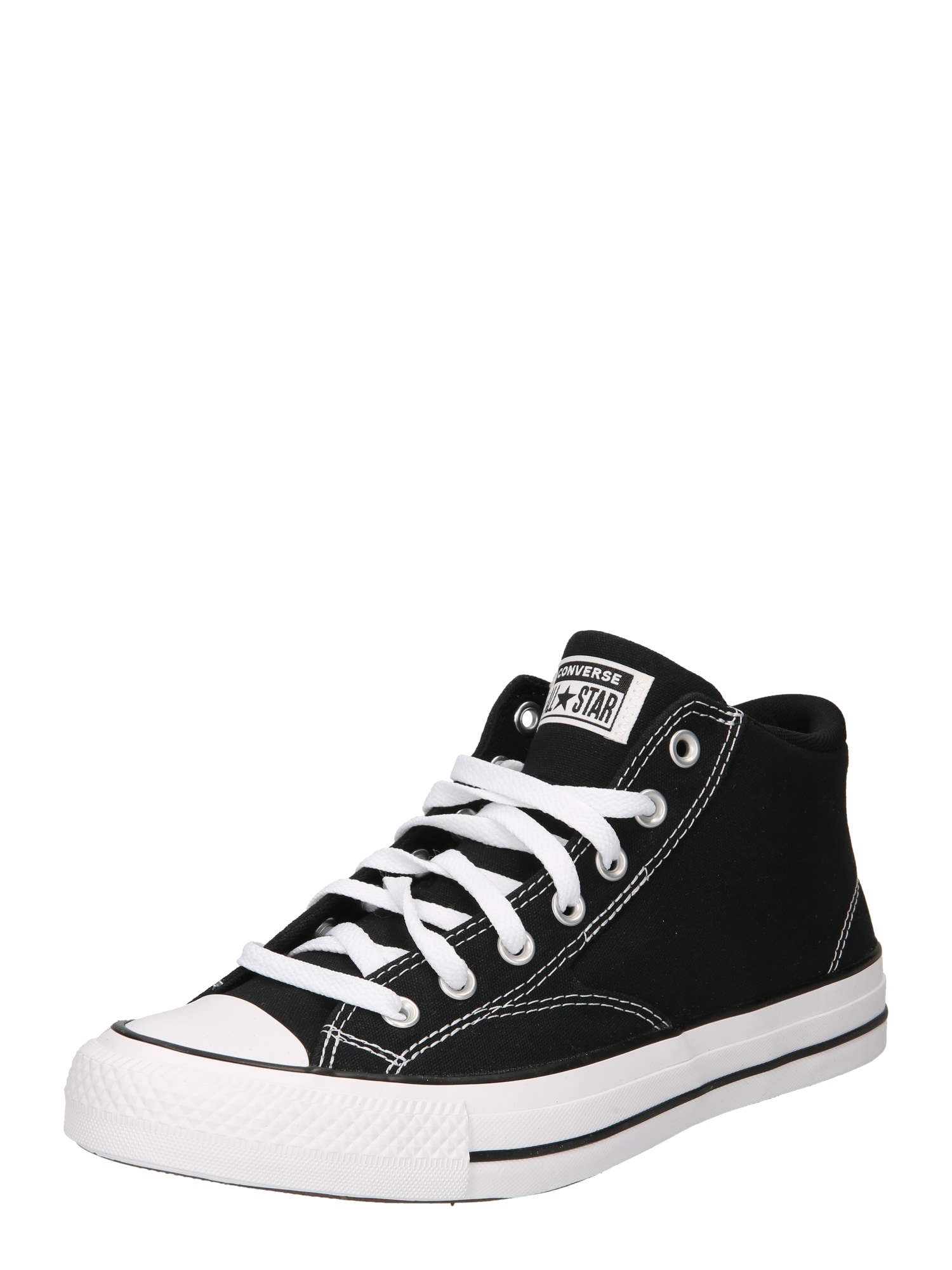 CONVERSE Magas szárú edzőcipők 'Chuck Taylor All Star Malden'  fekete / fehér