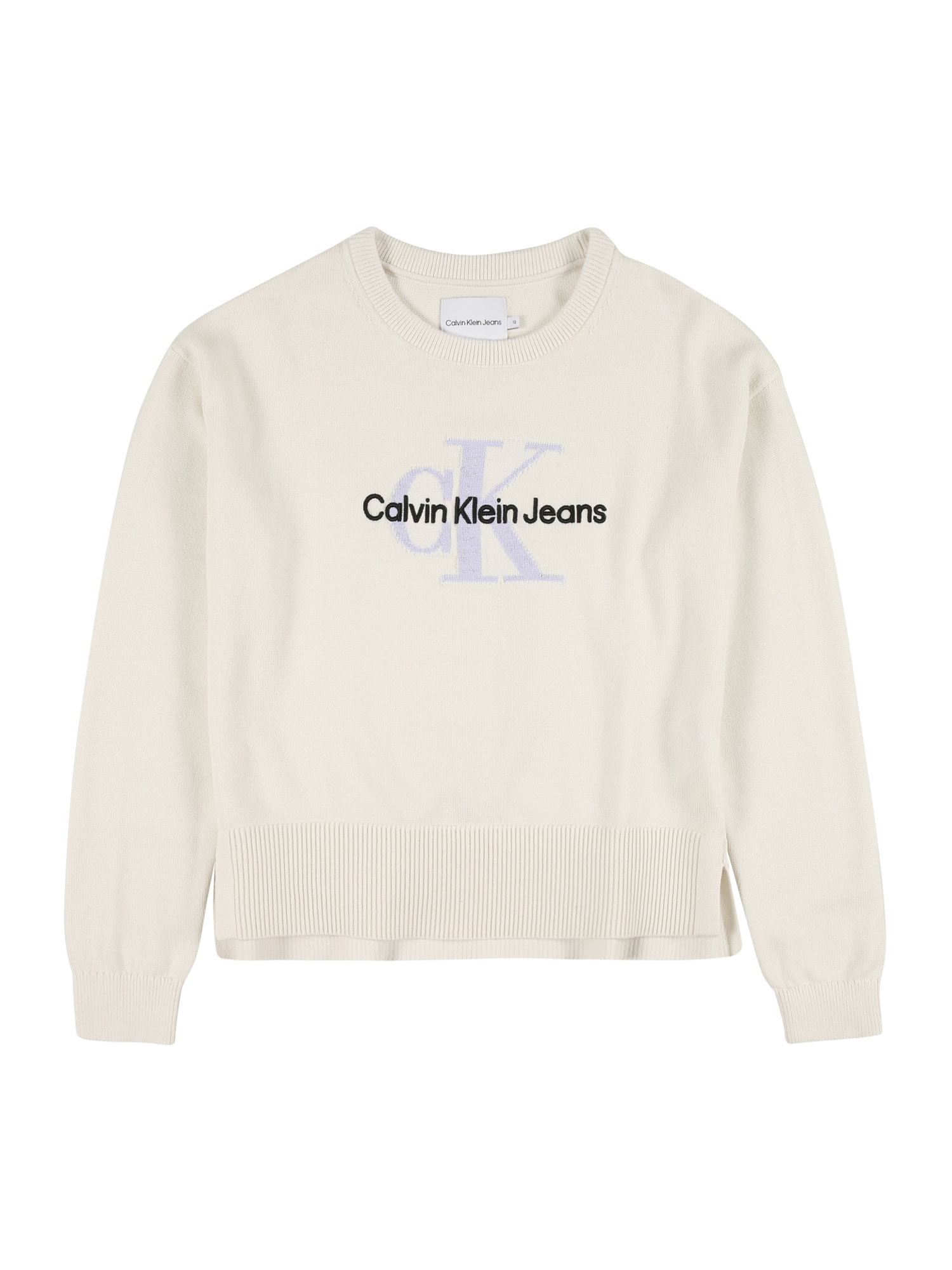 Calvin Klein Jeans Pulóver  elefántcsont