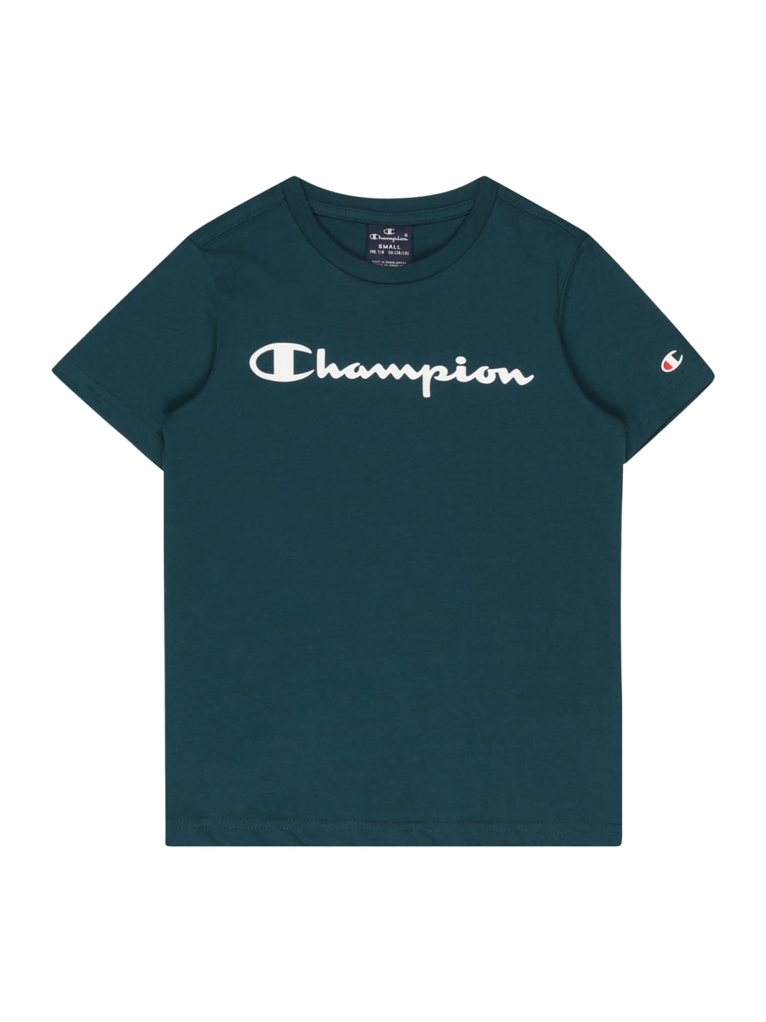 Champion Authentic Athletic Apparel Póló  smaragd / fehér