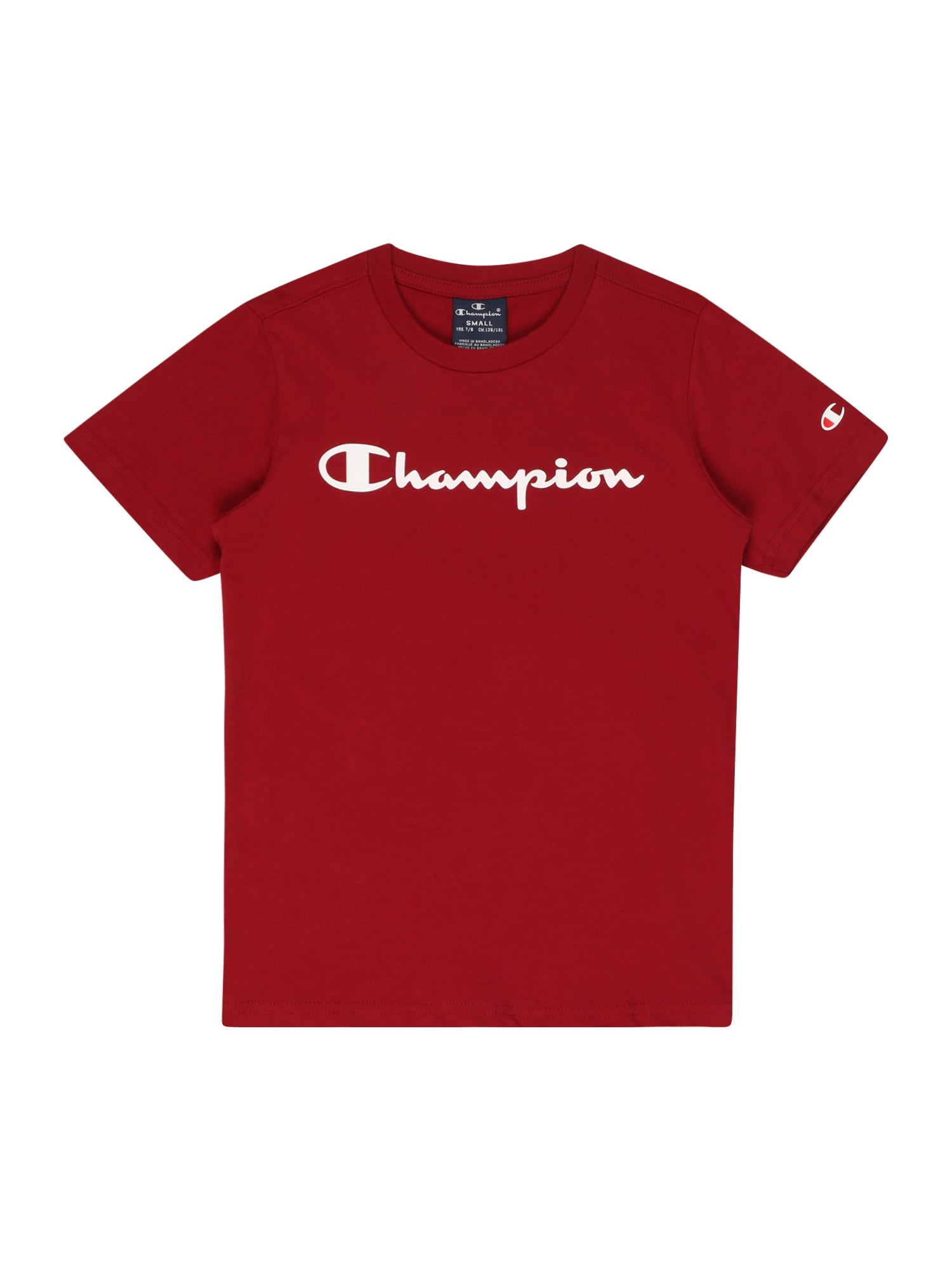 Champion Authentic Athletic Apparel Póló  vérvörös / fehér / gránátalma