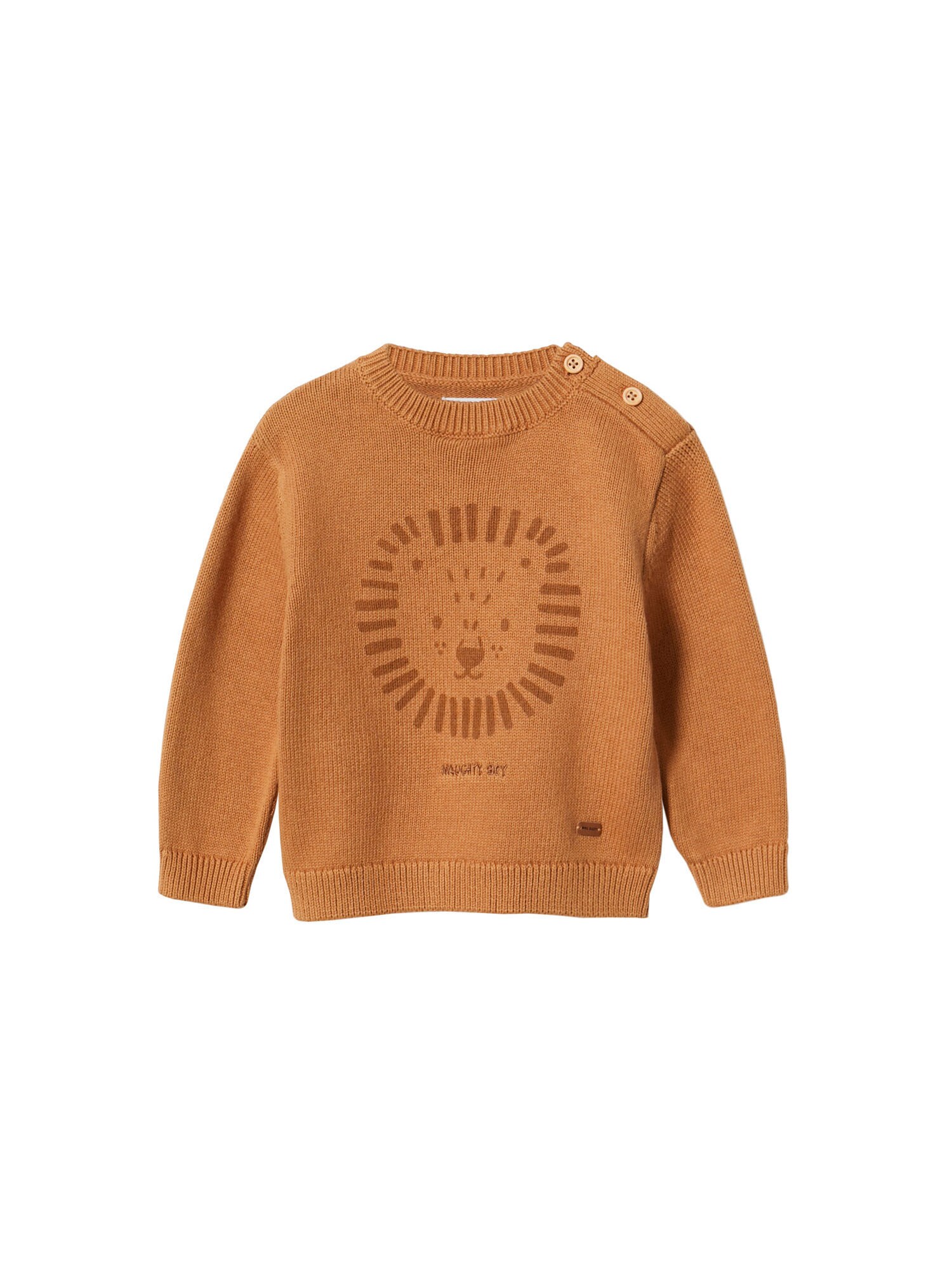 MANGO KIDS Pulóver 'KOALA'  karamell / barna