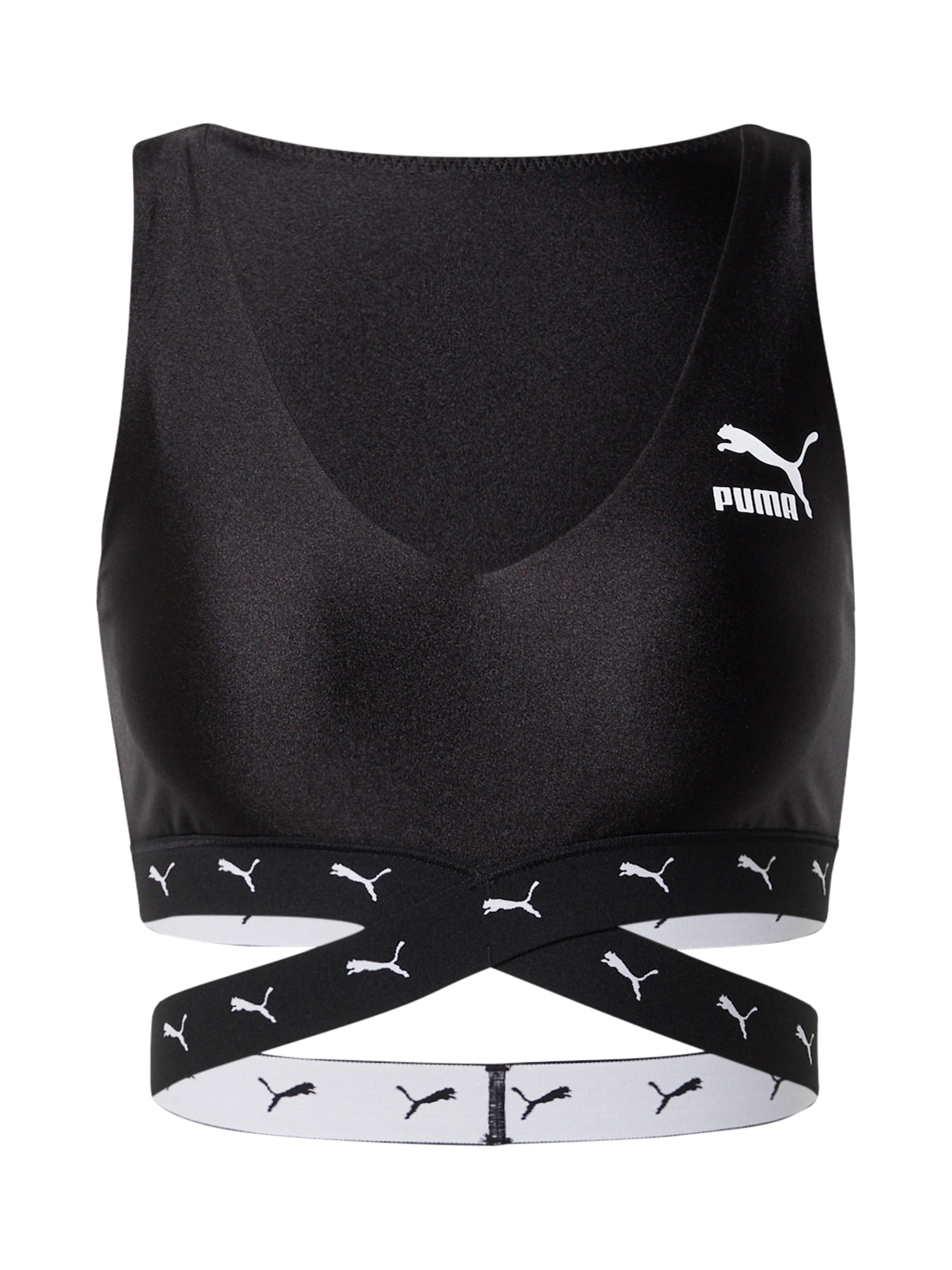 PUMA Top 'Dare To'  fekete / fehér