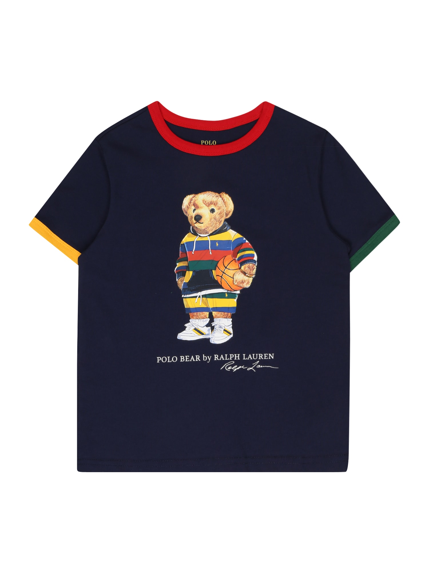 Polo Ralph Lauren Póló  sötétkék / vérvörös / aranysárga / sötétzöld