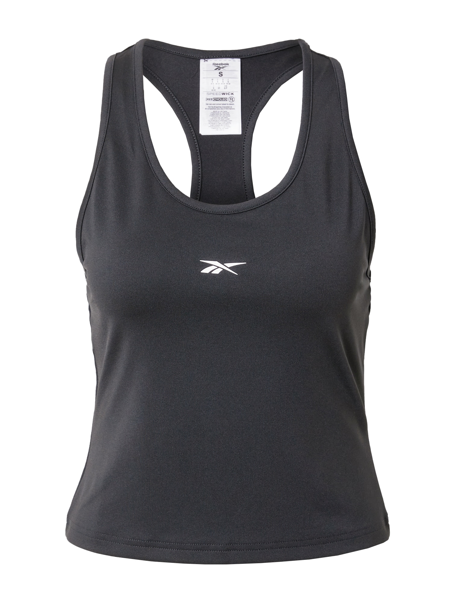 Reebok Sport Sport top 'Wor'  fekete / fehér