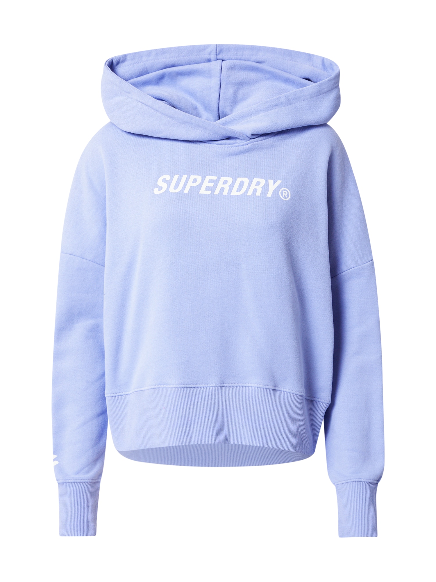 Superdry Tréning póló  fehér / világoslila