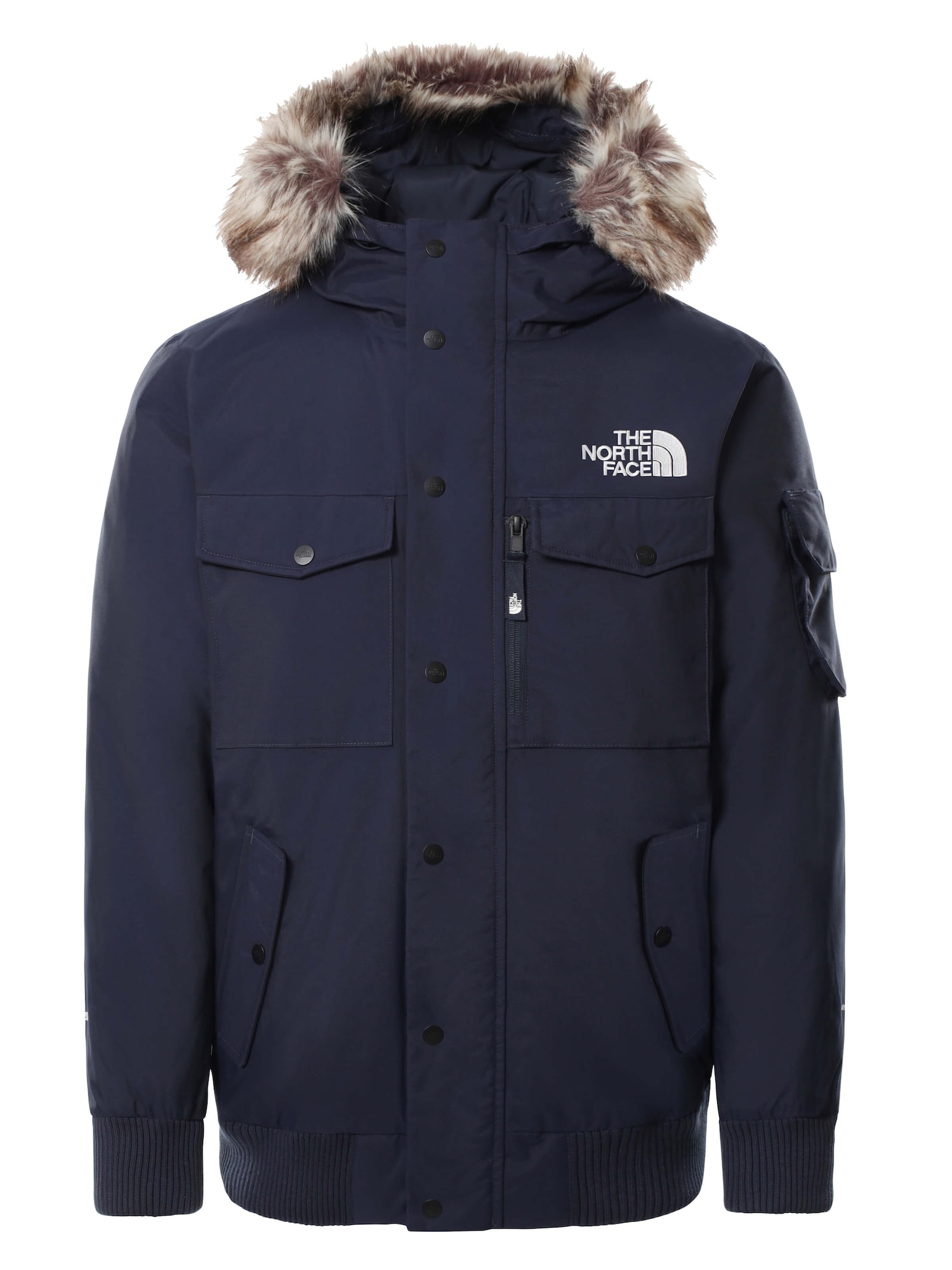 THE NORTH FACE Átmeneti dzseki 'GOTHAM'  tengerészkék / fehér / vegyes színek