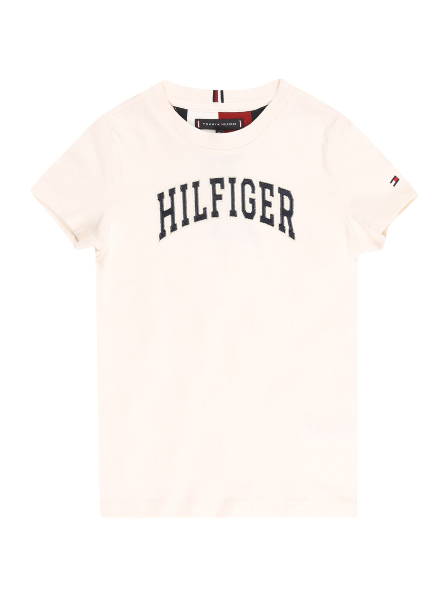 TOMMY HILFIGER Póló  fehér / tengerészkék