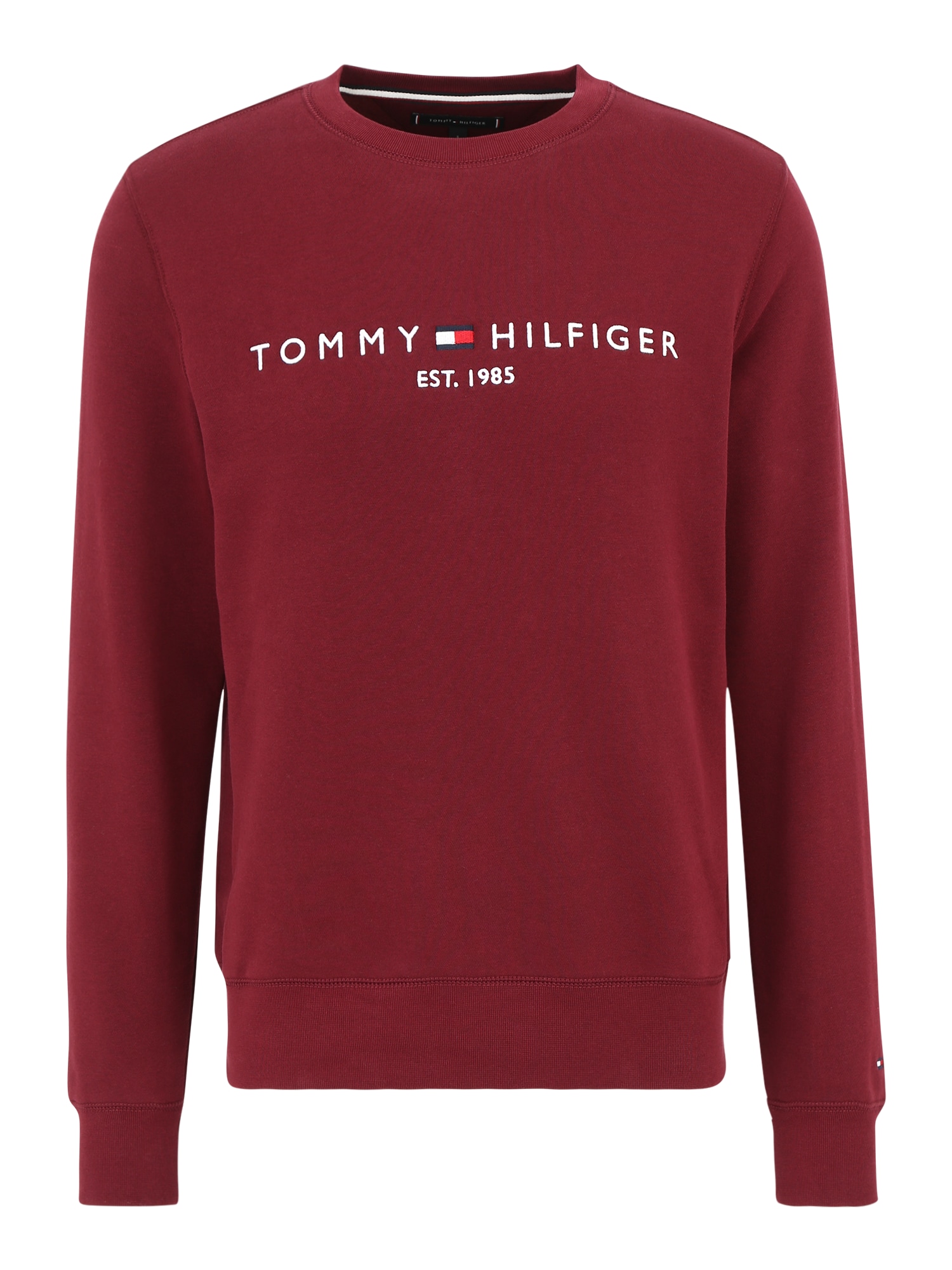 TOMMY HILFIGER Tréning póló  bordó / fehér / tengerészkék / tűzpiros