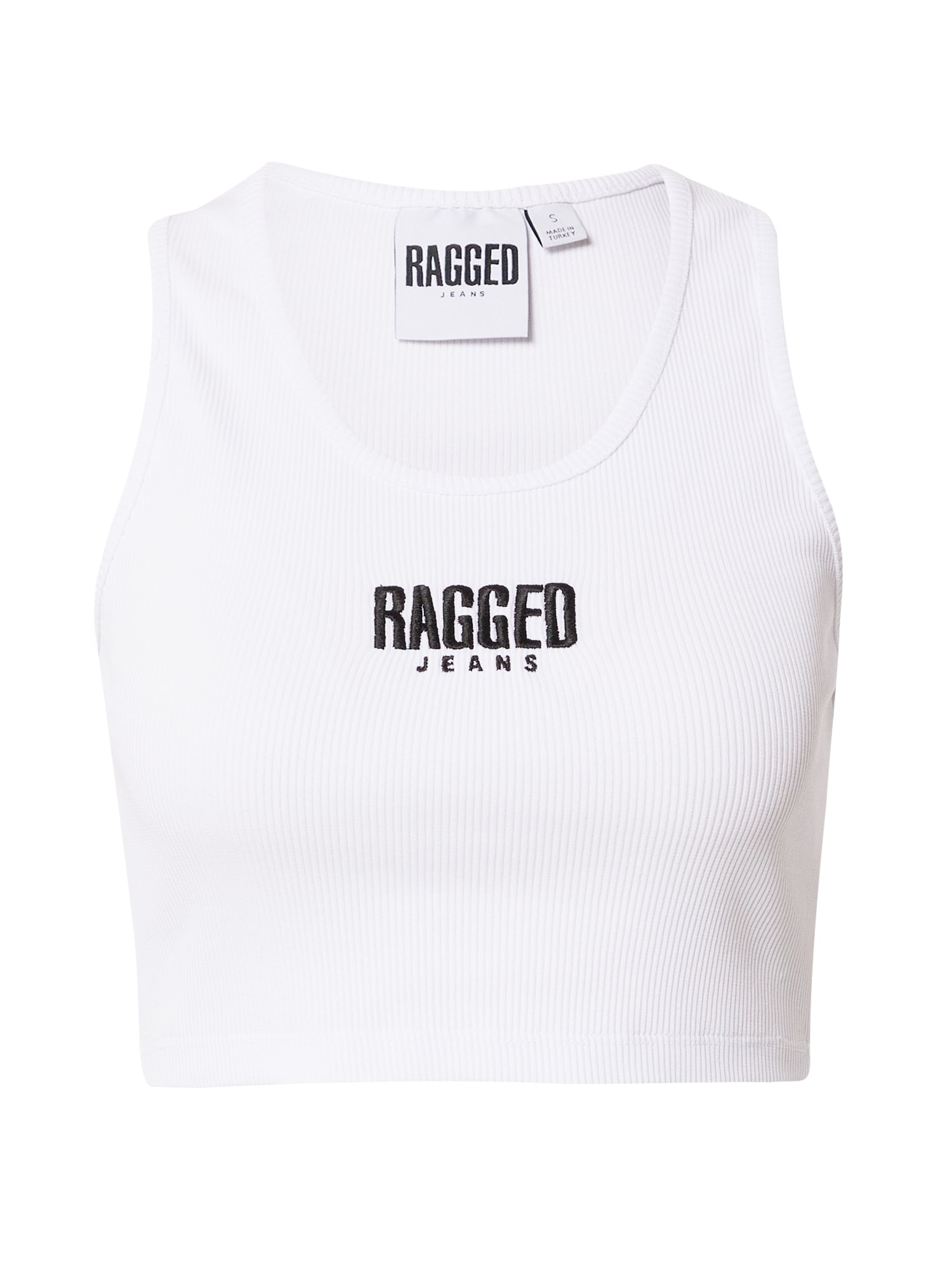 The Ragged Priest Top  fehér / fekete