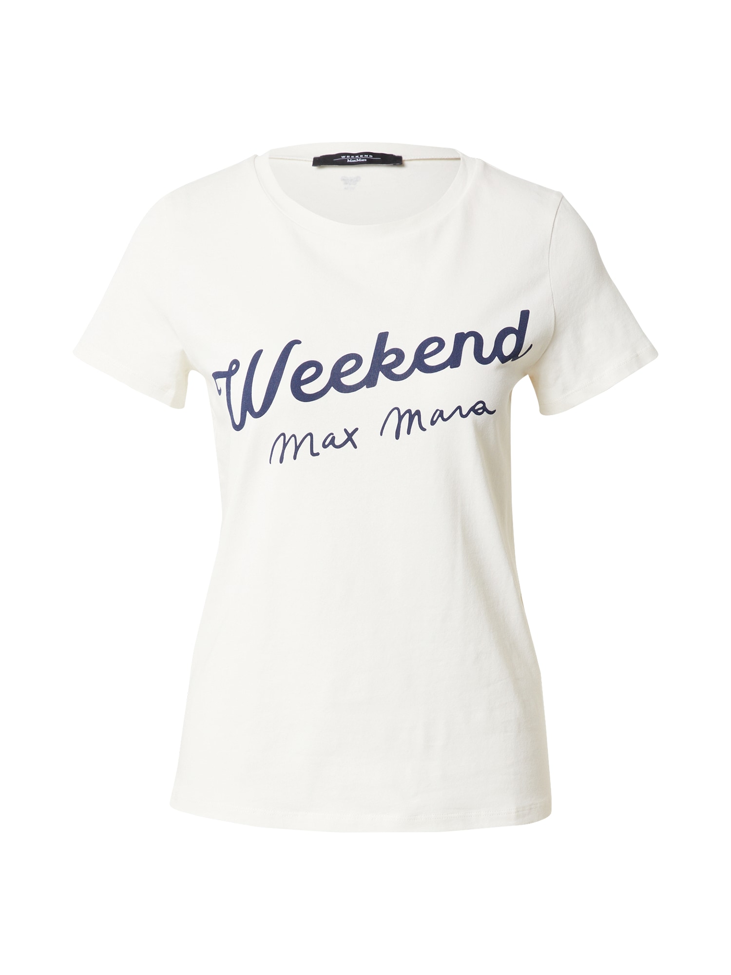 Weekend Max Mara Póló 'CACAO'  krém / tengerészkék