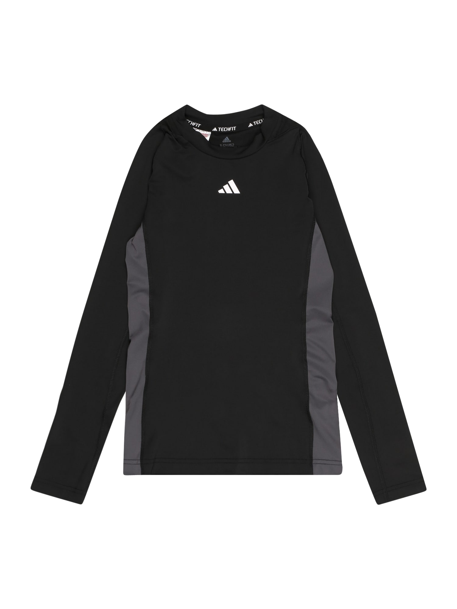 ADIDAS PERFORMANCE Funkcionális felső  fehér / fekete / szürke