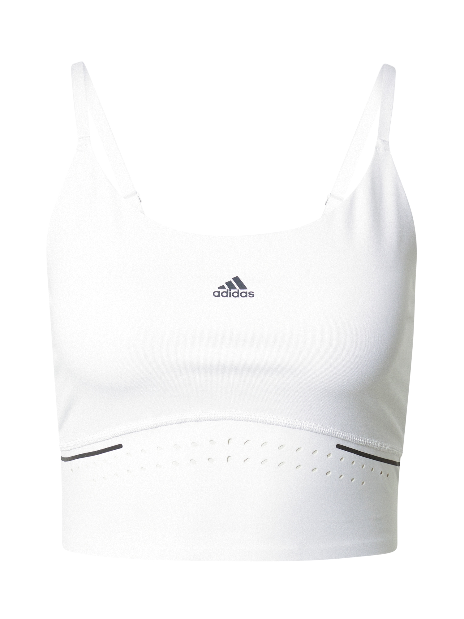 ADIDAS PERFORMANCE Sport top  fehér / fekete