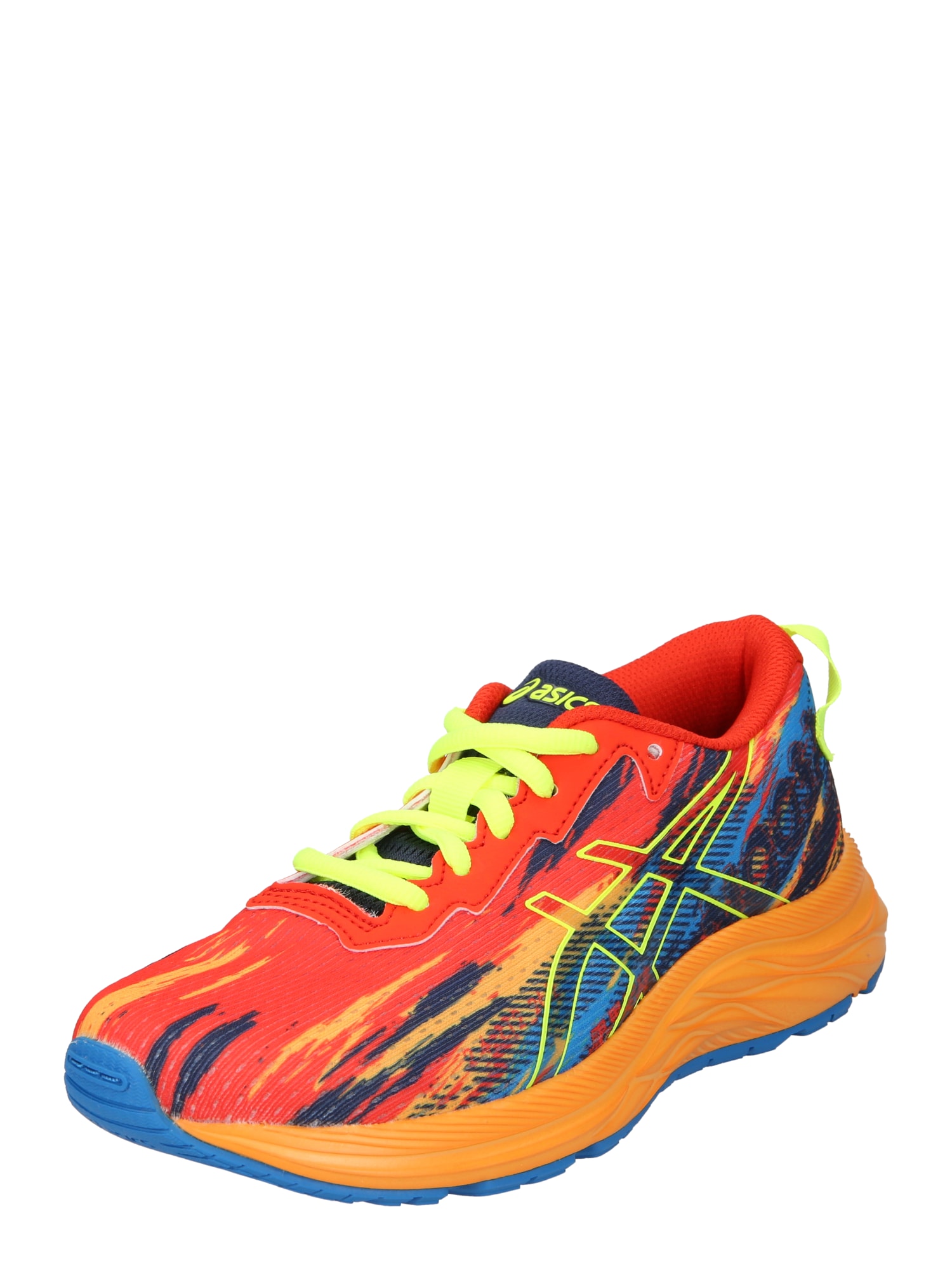 ASICS Sportcipő 'GEL-NOOSA TRI 13'  cseresznyepiros / limone / kék / sárgabarack