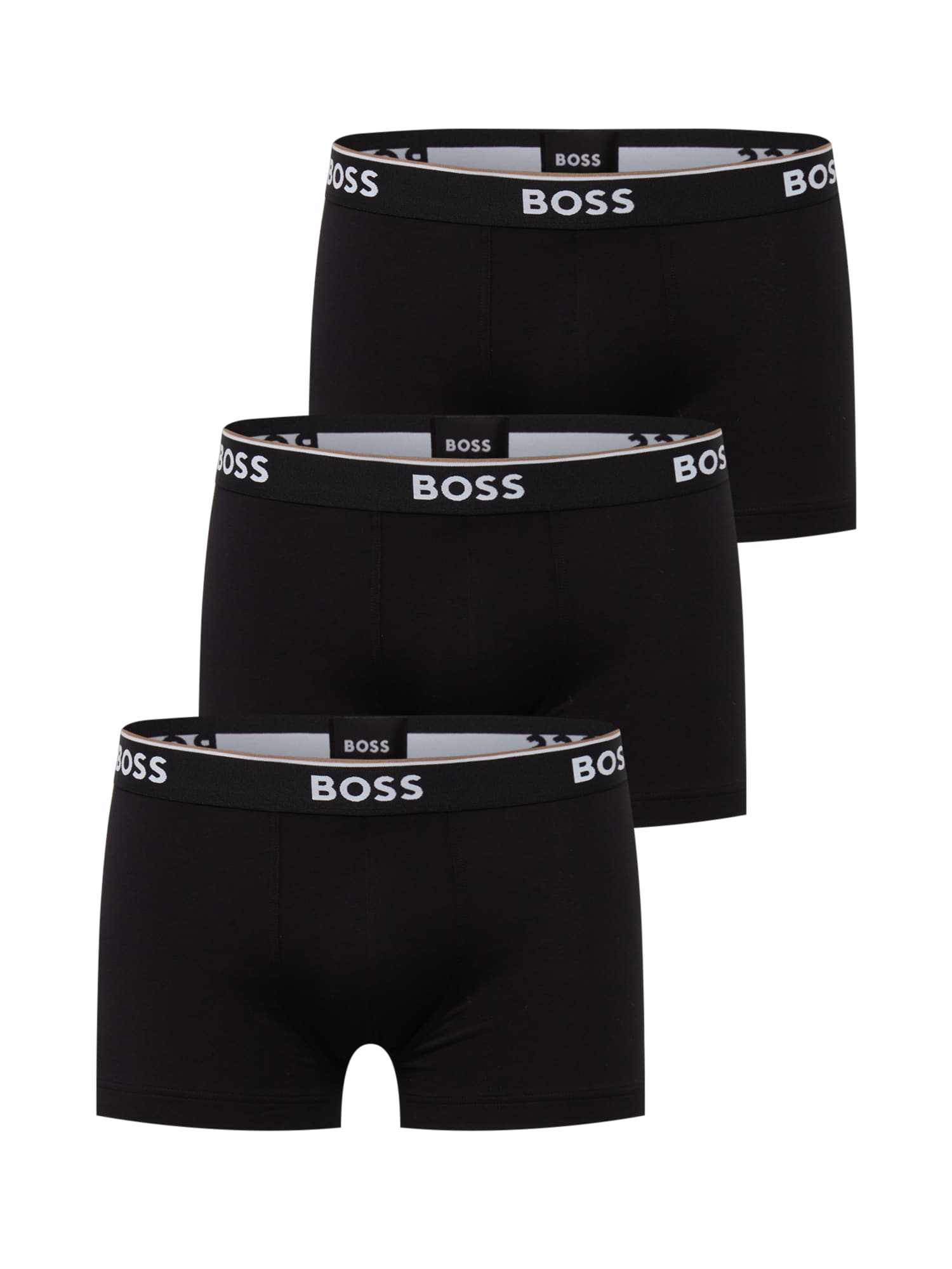 BOSS Black Boxeralsók  fekete / fehér