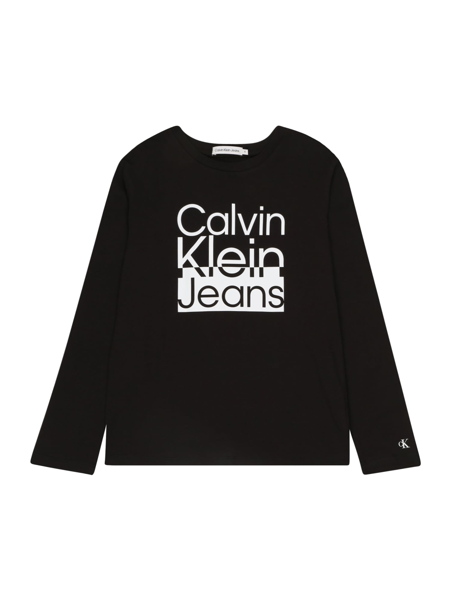 Calvin Klein Póló  fekete / fehér