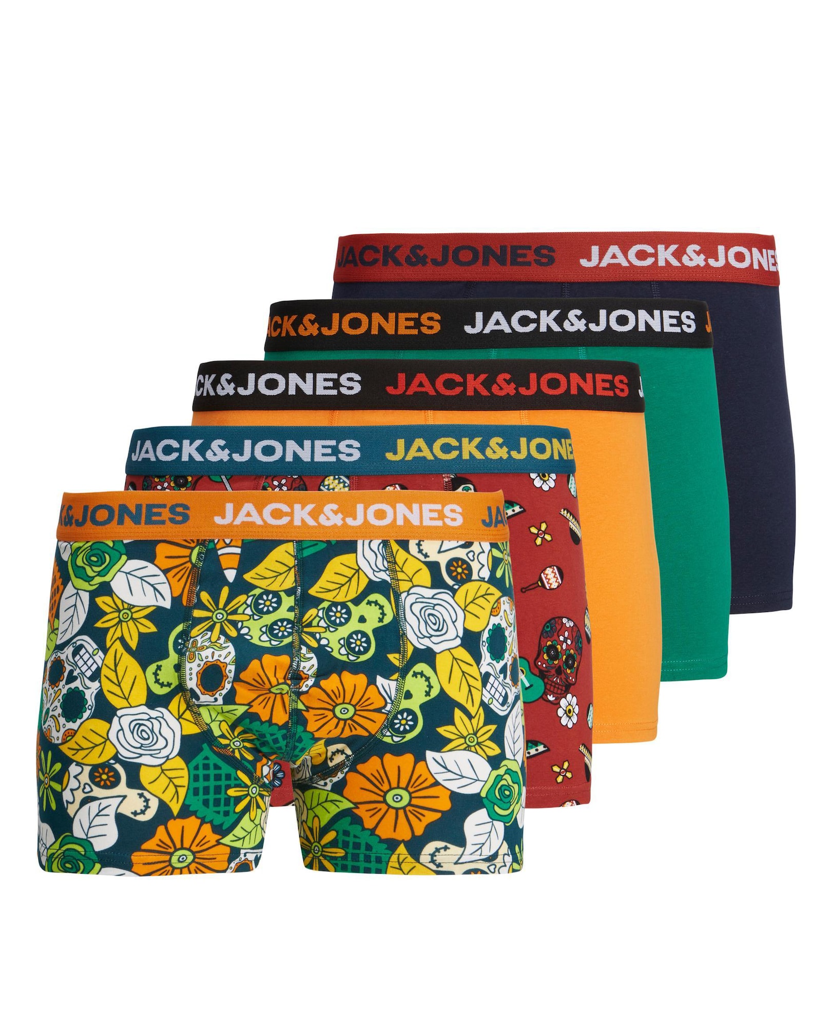 JACK & JONES Boxeralsók 'MEXICAN'  vegyes színek