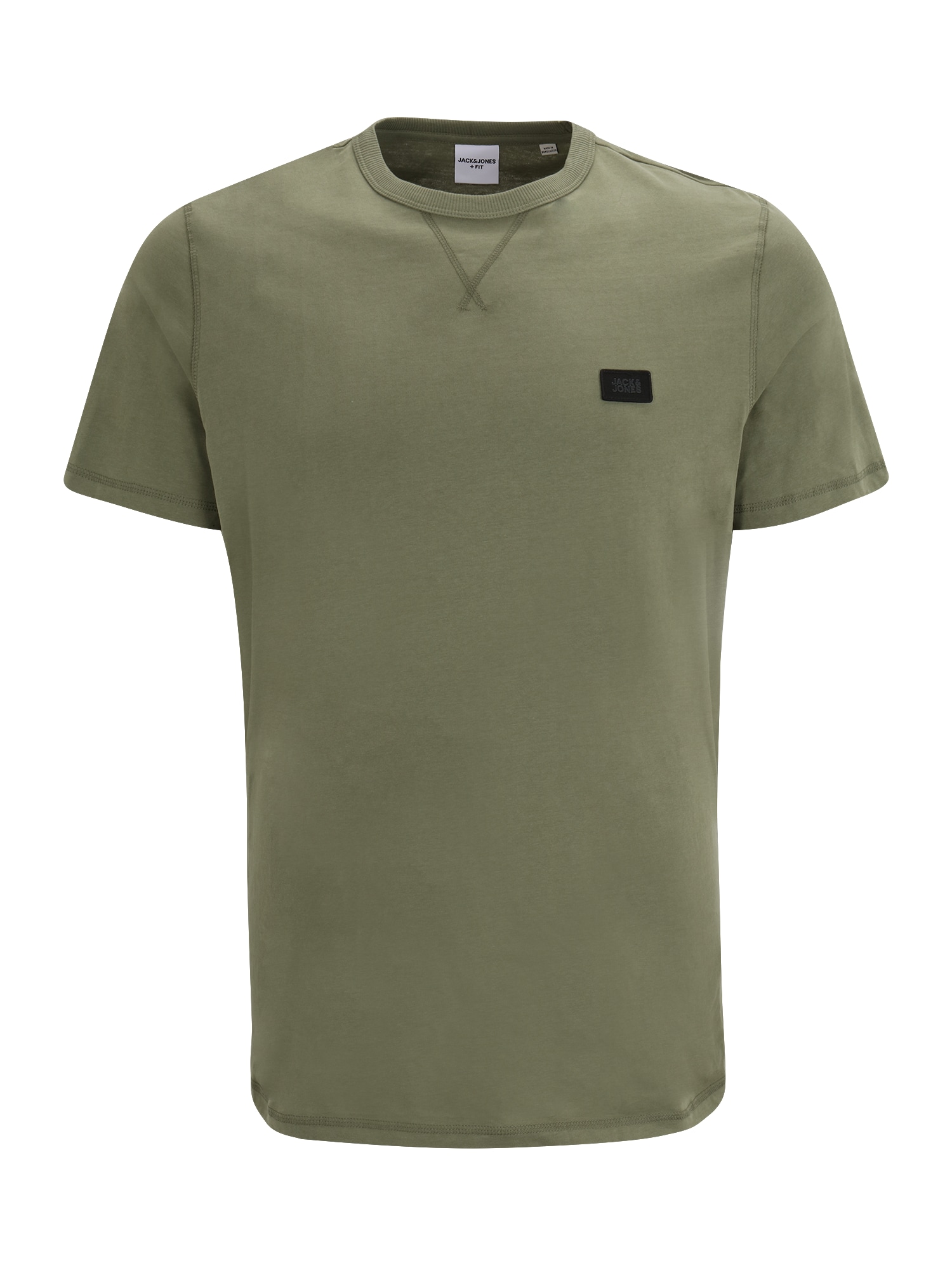 Jack & Jones Plus Póló  khaki / fekete