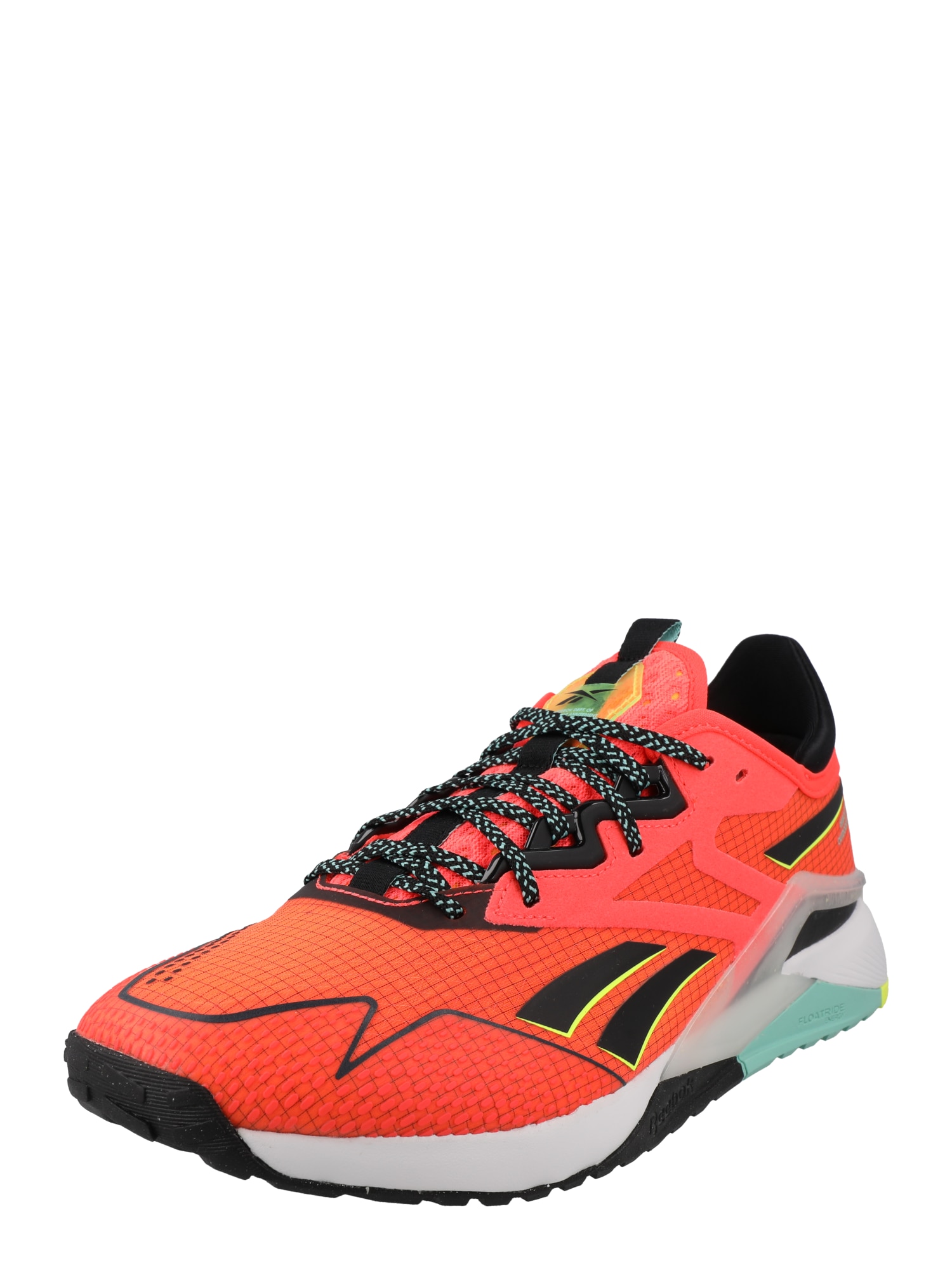 Reebok Sport Sportcipő 'Nano X2 TR Adventure'  fekete / neonnarancs / homár / sárga