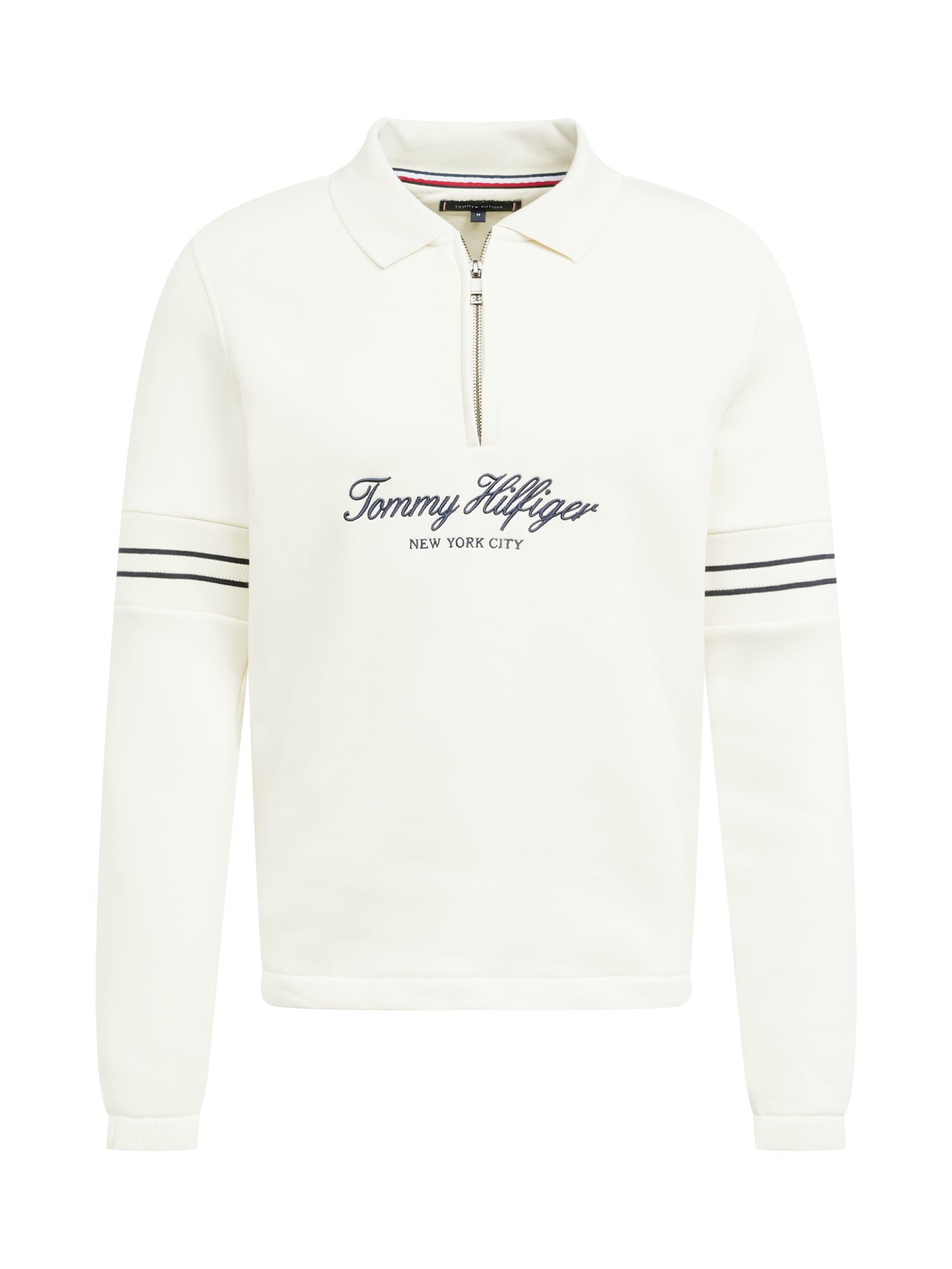 TOMMY HILFIGER Tréning póló  fekete / krém