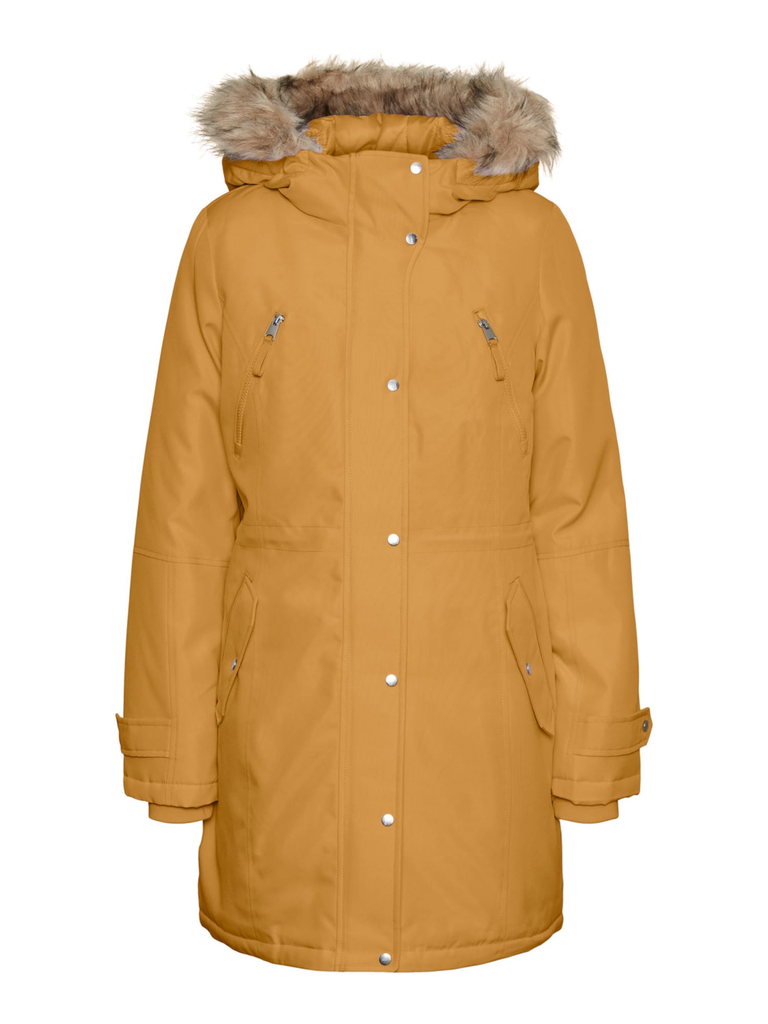 VERO MODA Téli parka 'TRACK'  karamell