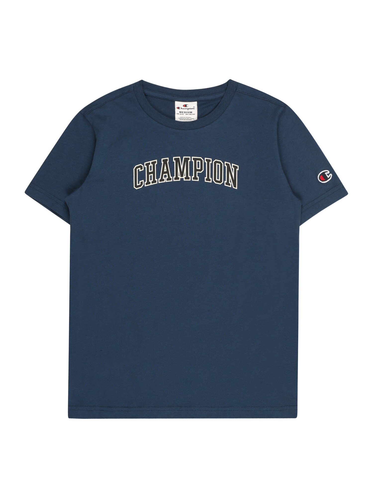 Champion Authentic Athletic Apparel Póló  tengerészkék / fehér / fekete