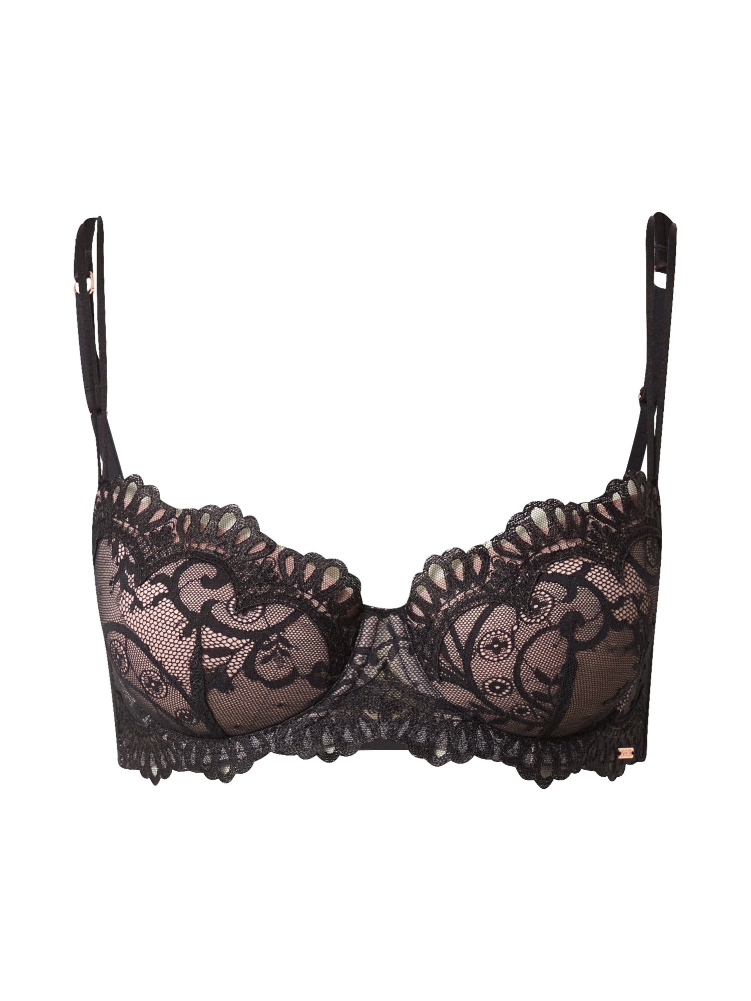 Hunkemöller Melltartó 'Helena'  fekete / testszínű