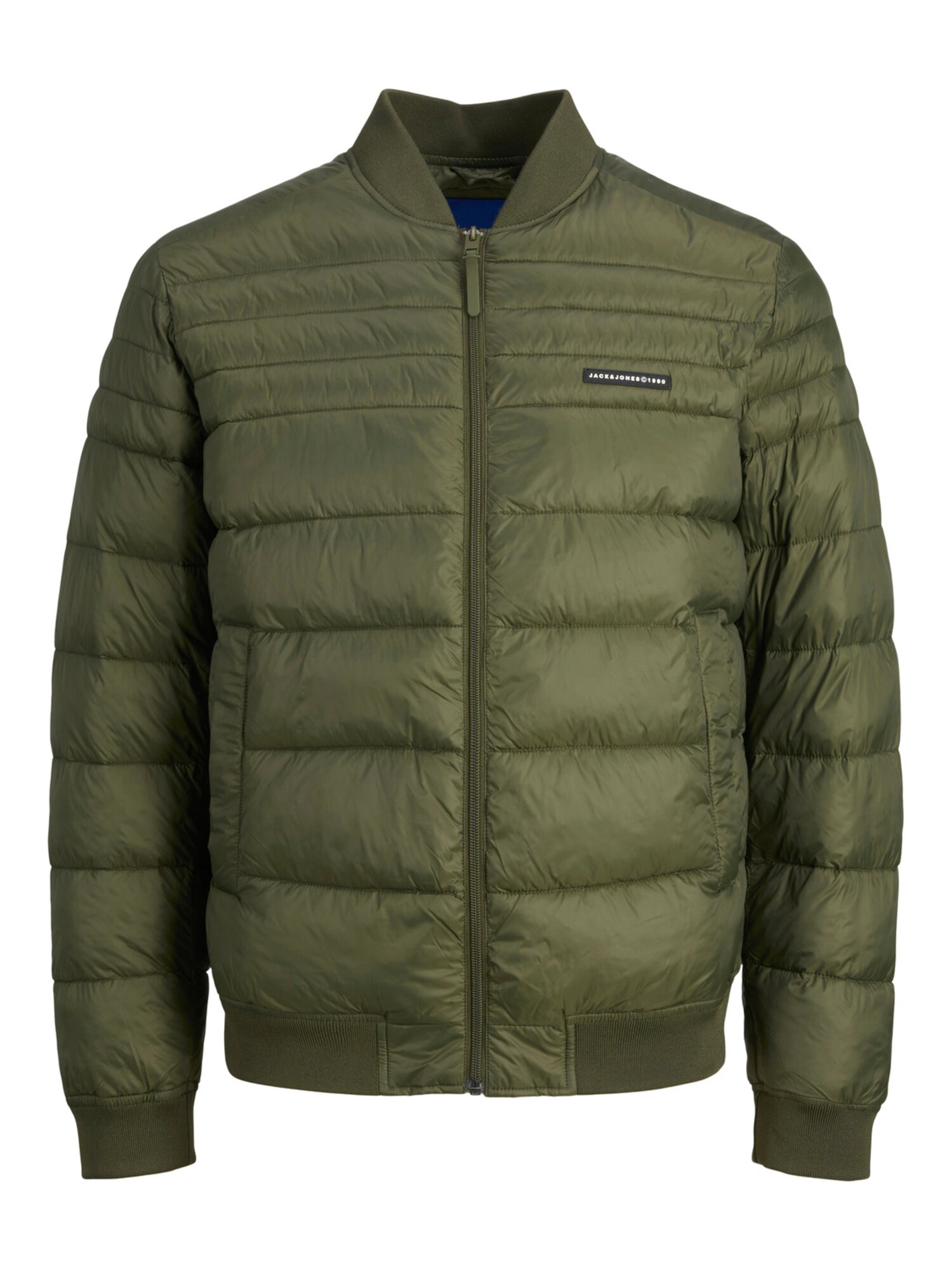 JACK & JONES Átmeneti dzseki 'JORHERO'  khaki / fekete / fehér