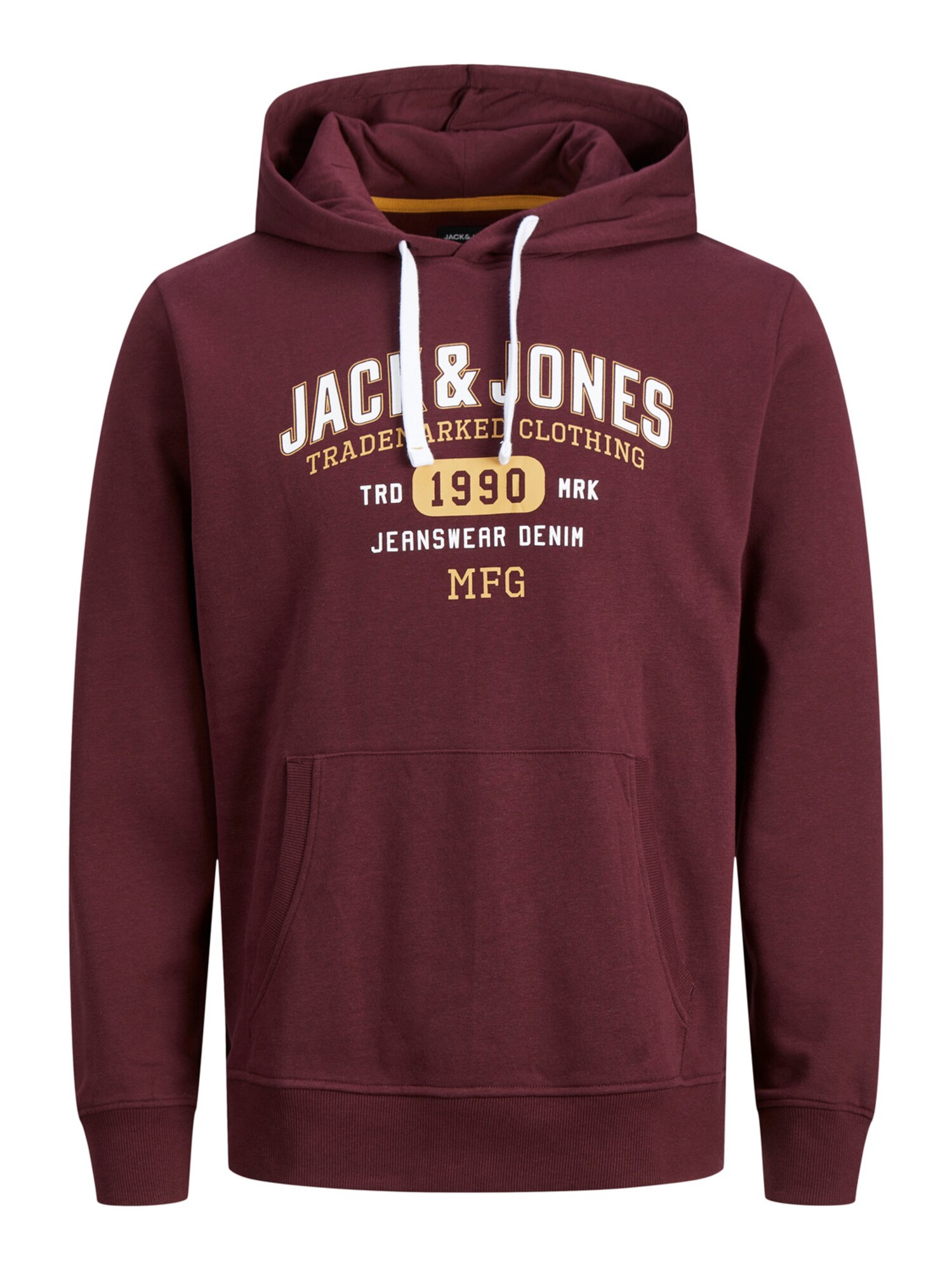 Jack & Jones Plus Tréning póló 'STAMP'  piros / vegyes színek