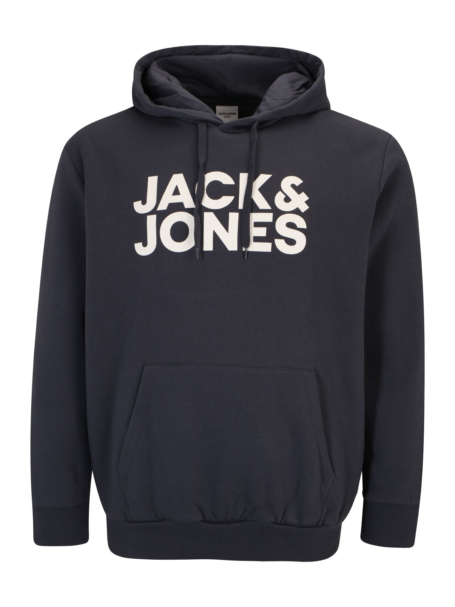 Jack & Jones Plus Tréning póló  tengerészkék / fehér