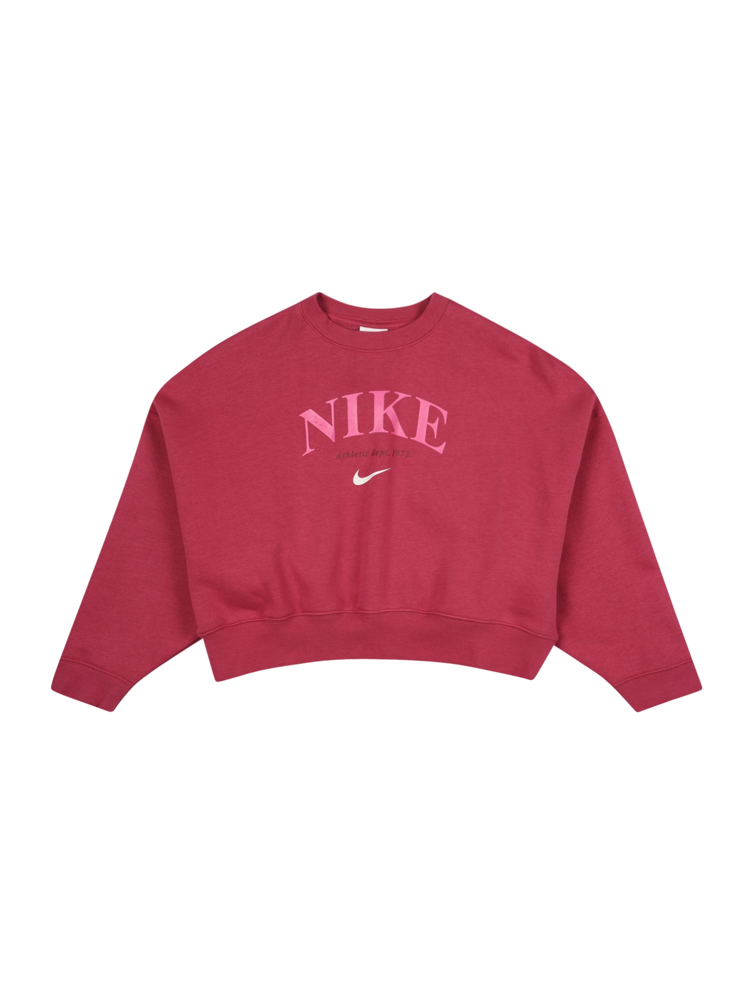 Nike Sportswear Tréning póló  málna / rózsaszín / fehér