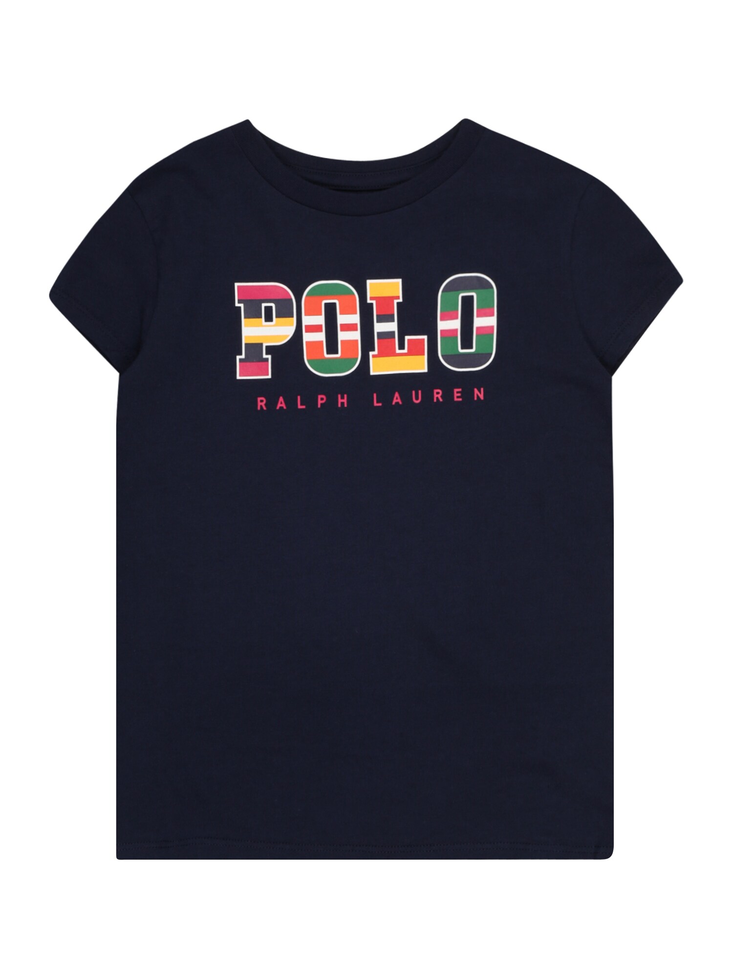 Polo Ralph Lauren Póló  tengerészkék / fehér / zöld / piros