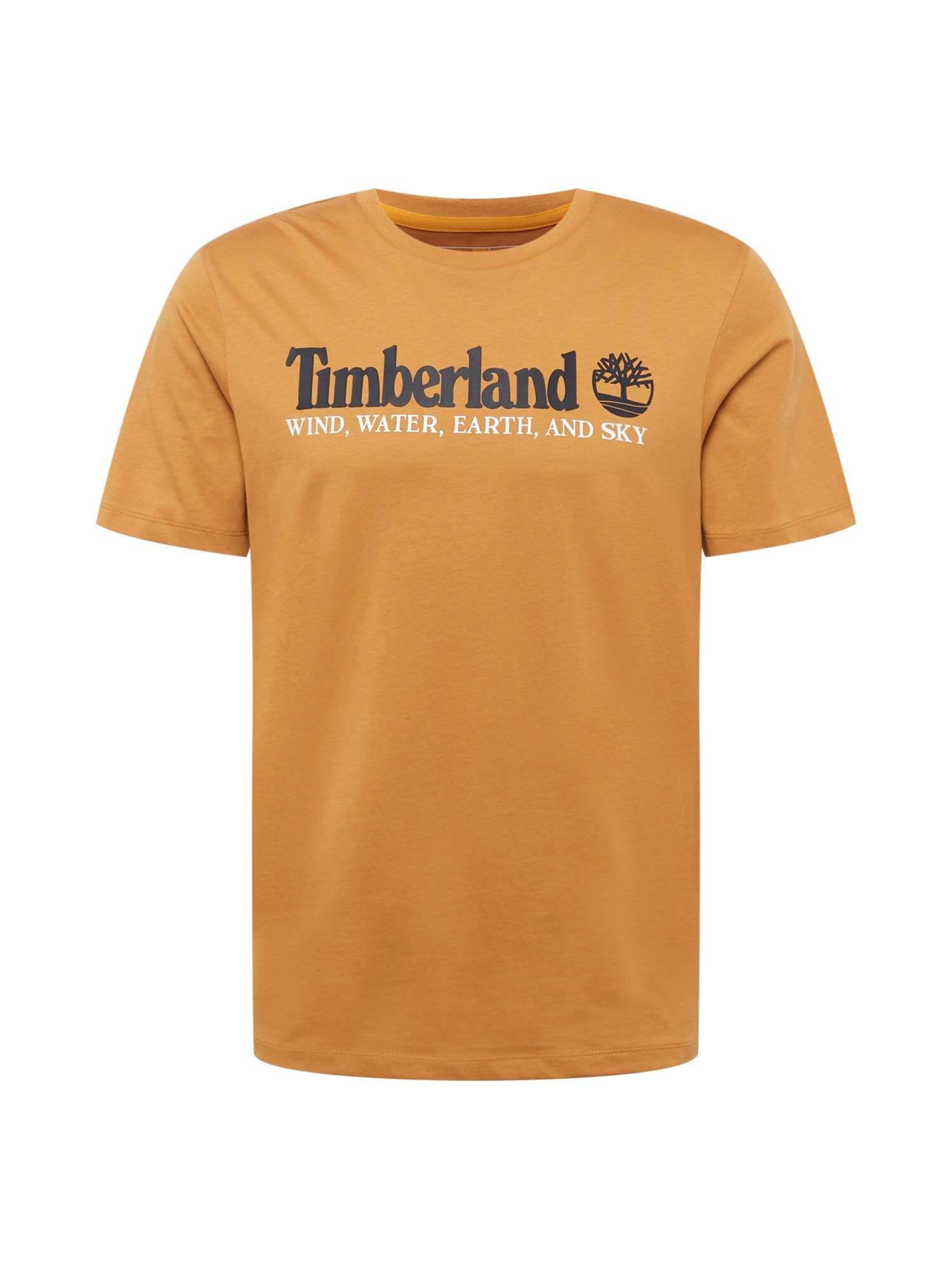 TIMBERLAND Póló  fekete / fehér / konyak