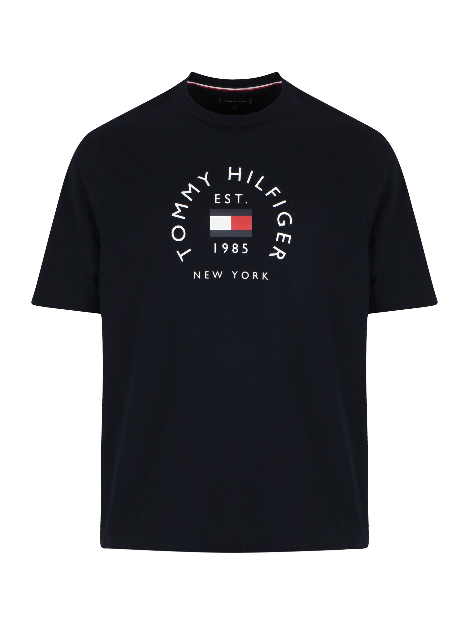 Tommy Hilfiger Big & Tall Póló  tengerészkék / fehér