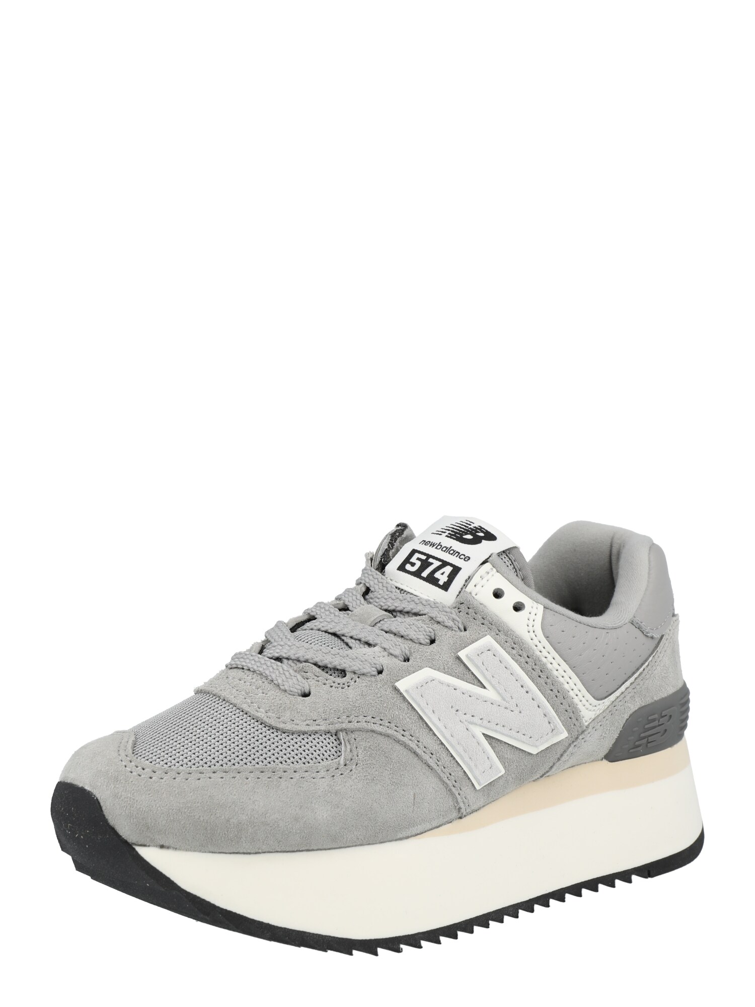 new balance Rövid szárú edzőcipők  szürke / fehér / fekete / bézs