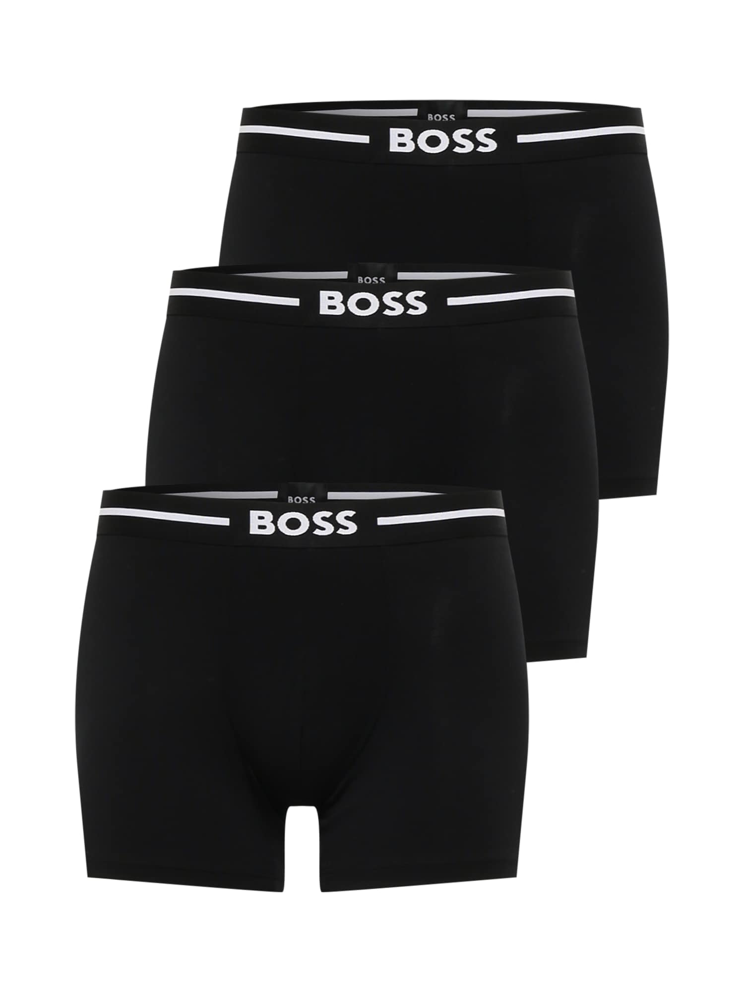 BOSS Black Boxeralsók  fekete / fehér